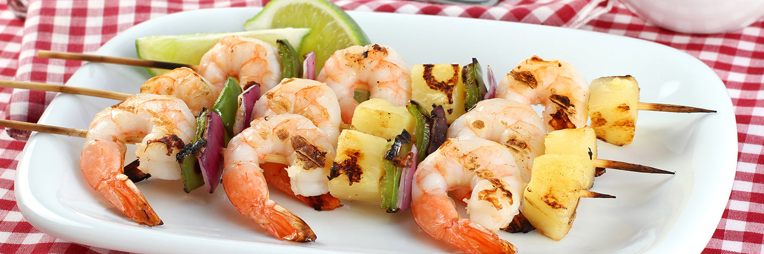 Barbecued Shrimp Kabobs