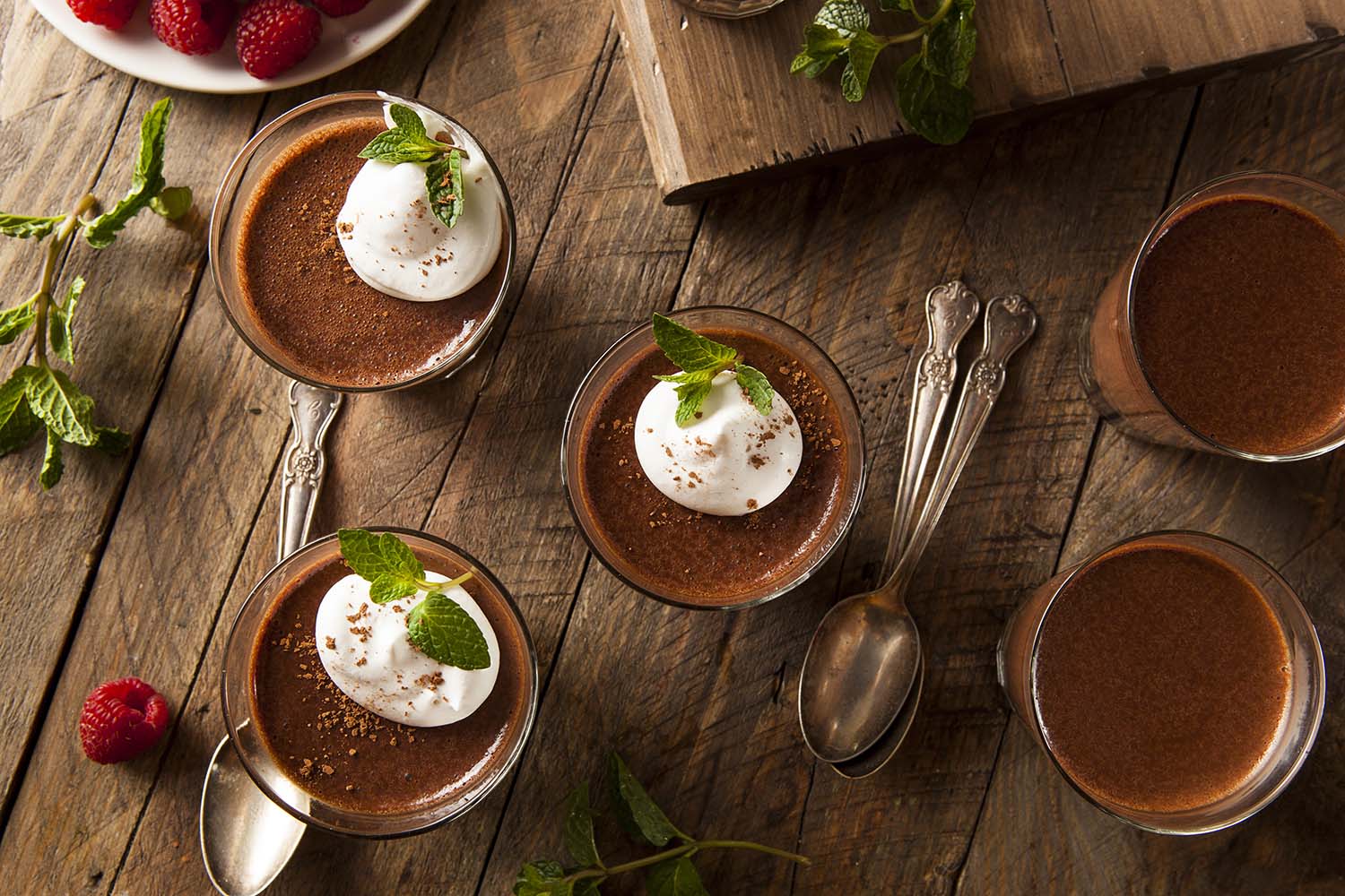 Homemade Dark Chocolate Mousse