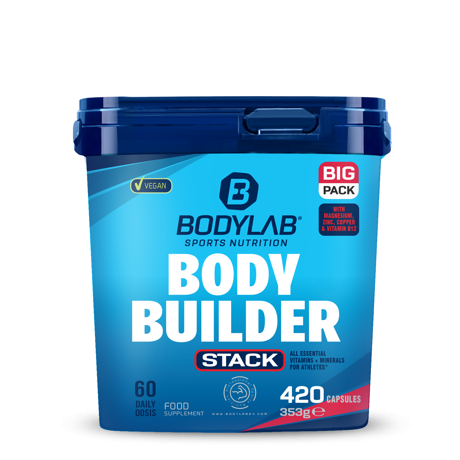 BIG PACK Bodybuilder Stack 2.0 (420 Kapseln)