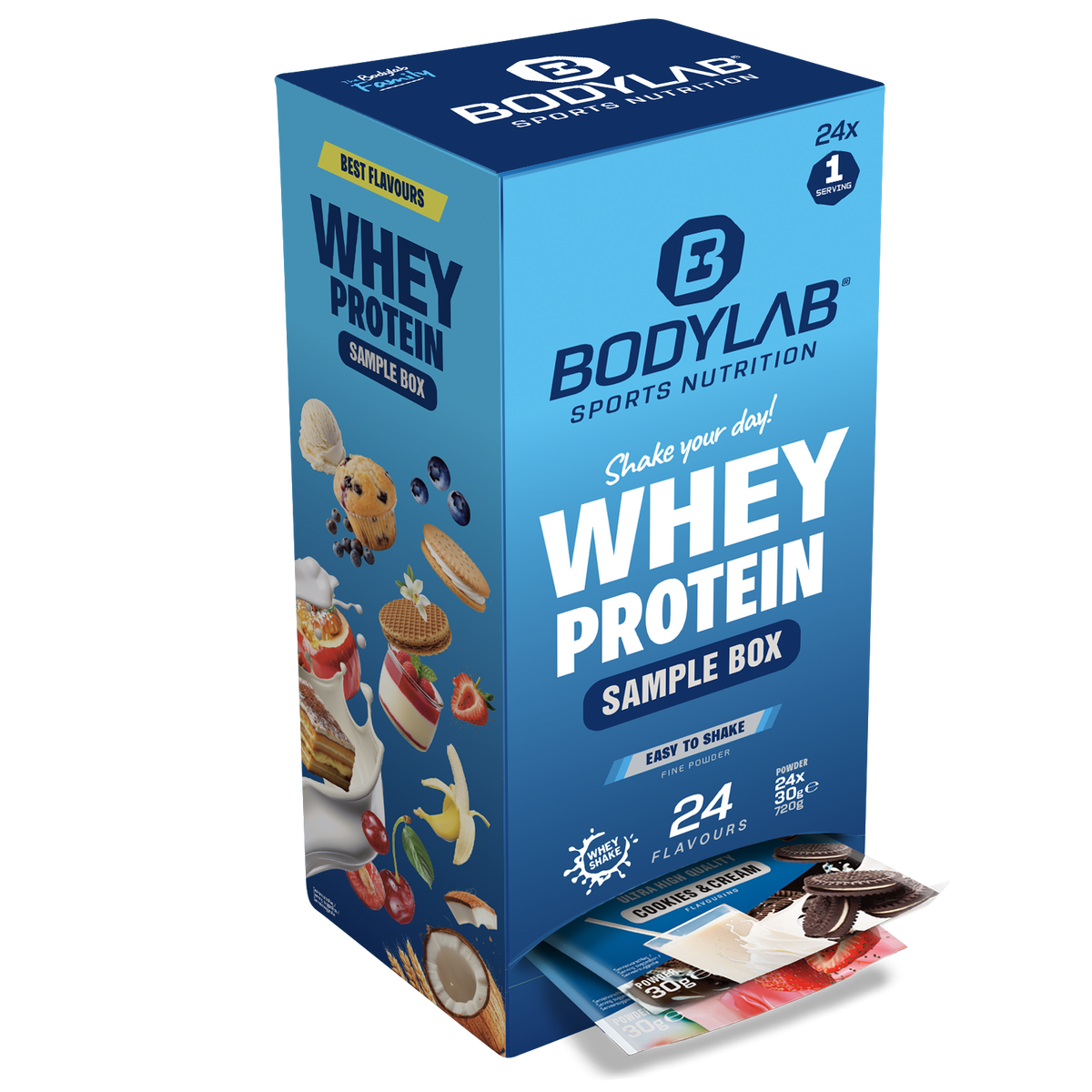BODYLAB Whey Protein Adventskalender (24x30g)