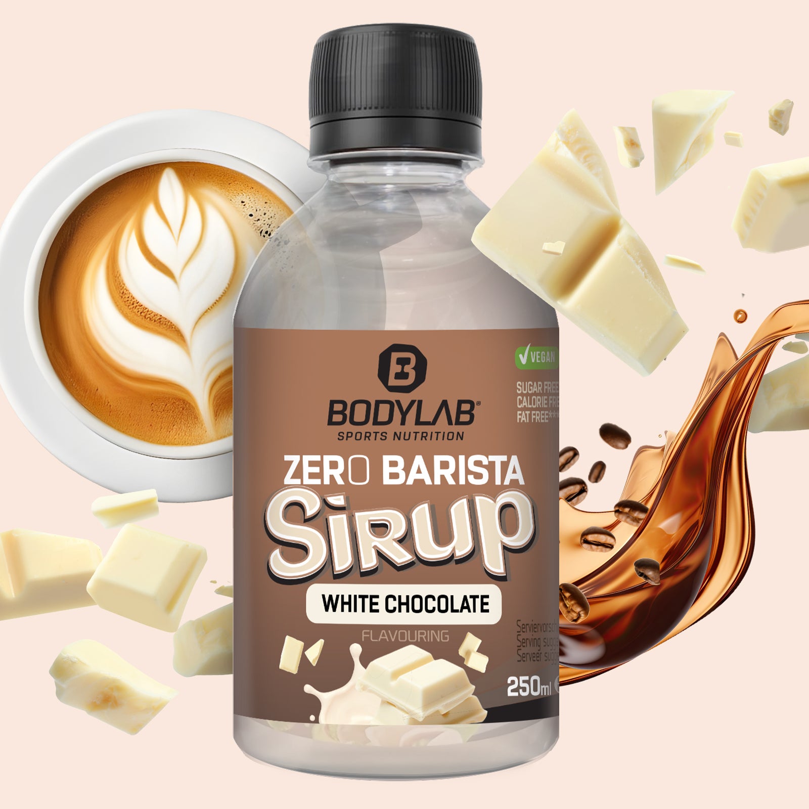 2 x Zero Barista Sirup (250ml)