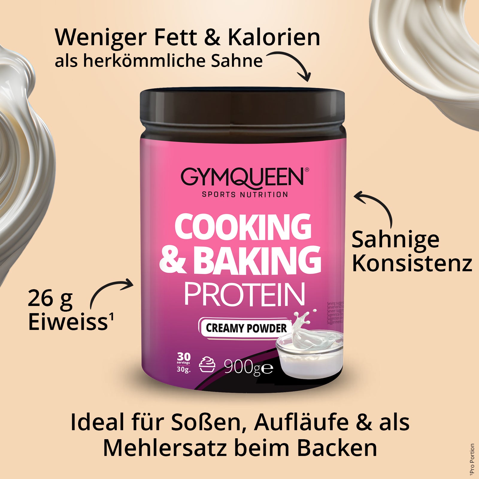 Cooking & Baking Protein Creamy Powder (900g)