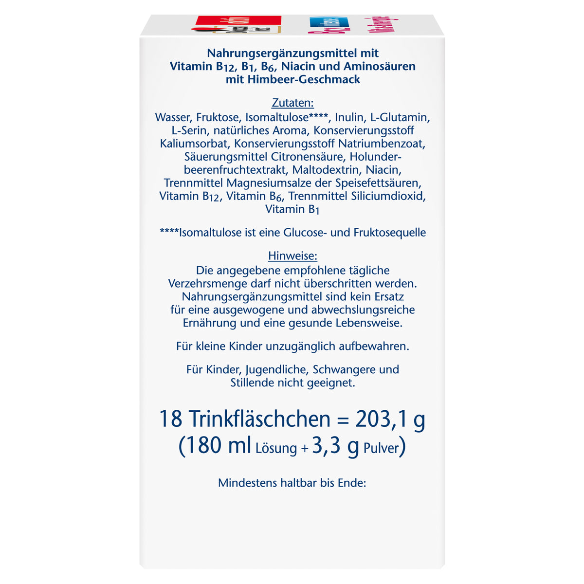 B12 Intense Vita-Energie Trinkampullen (18x10ml)