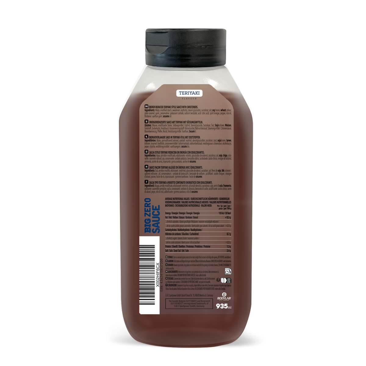 BIG ZERO Sauce (935ml) Teriyaki