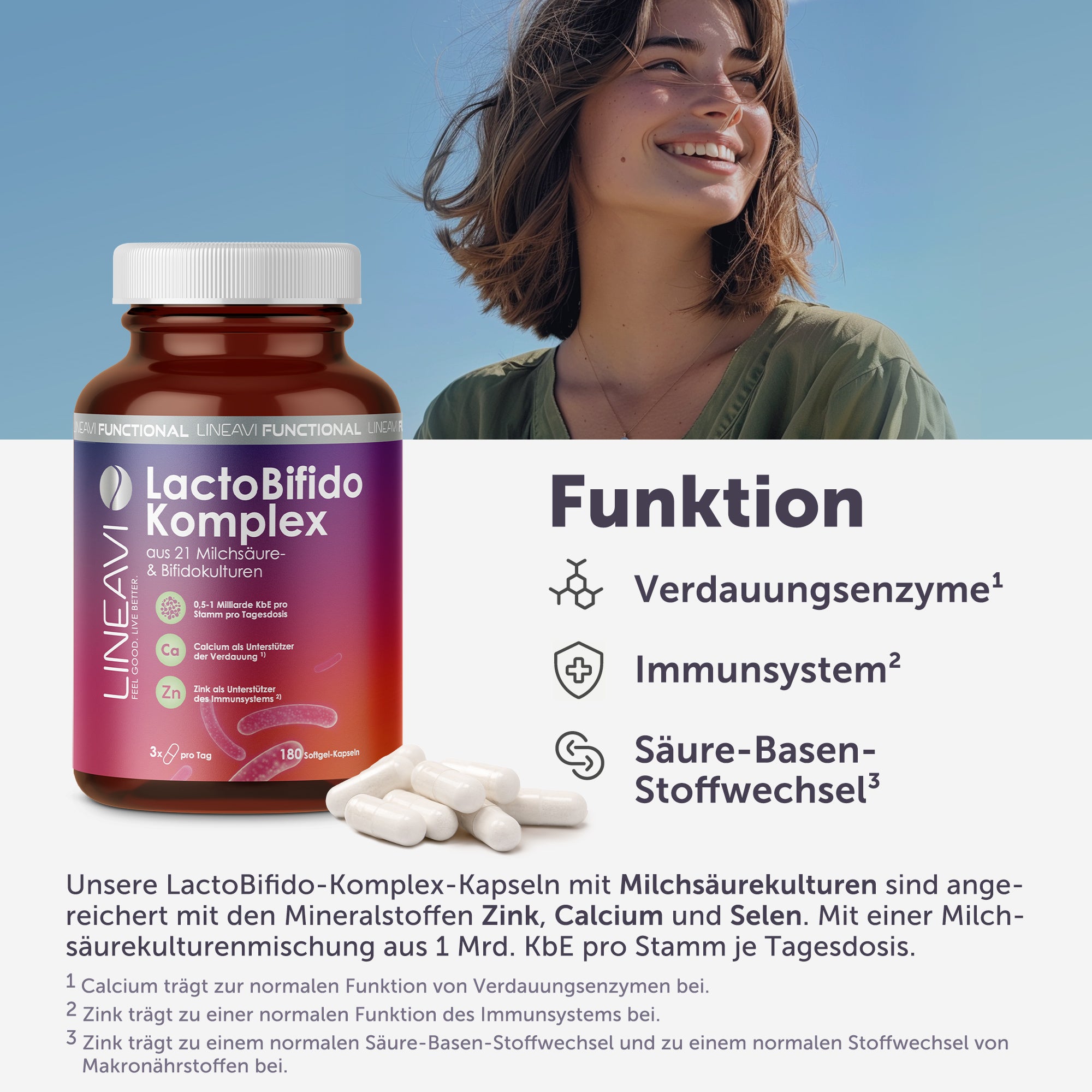 LactoBifido Komplex (180 Kapseln)