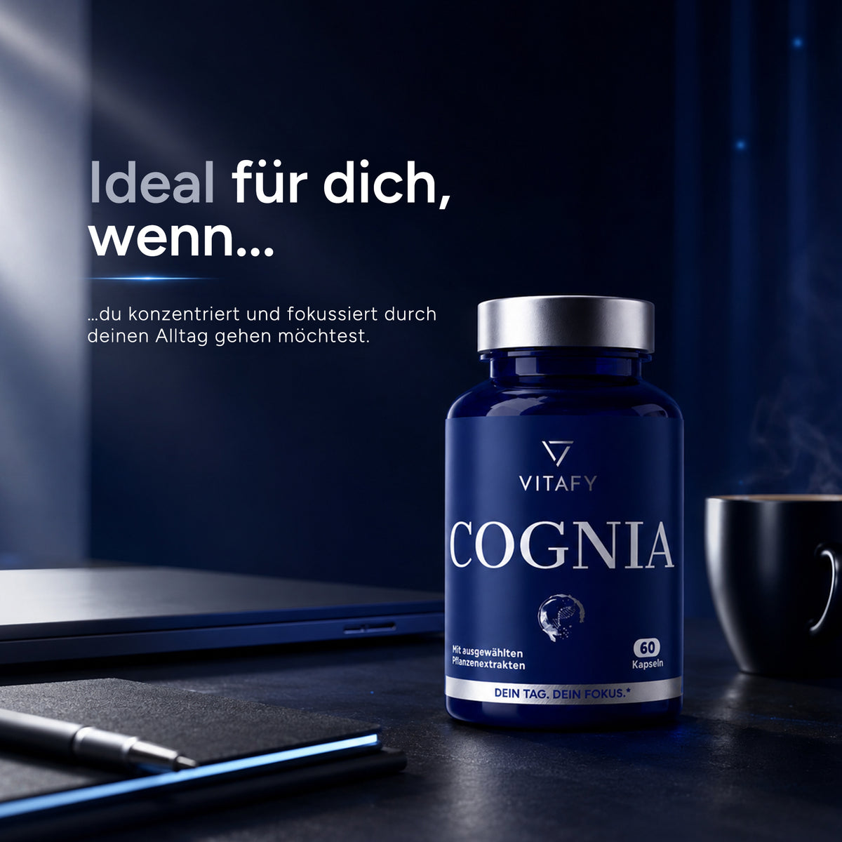 COGNIA - Konzentration und Fokus Komplex (60 Kapseln)