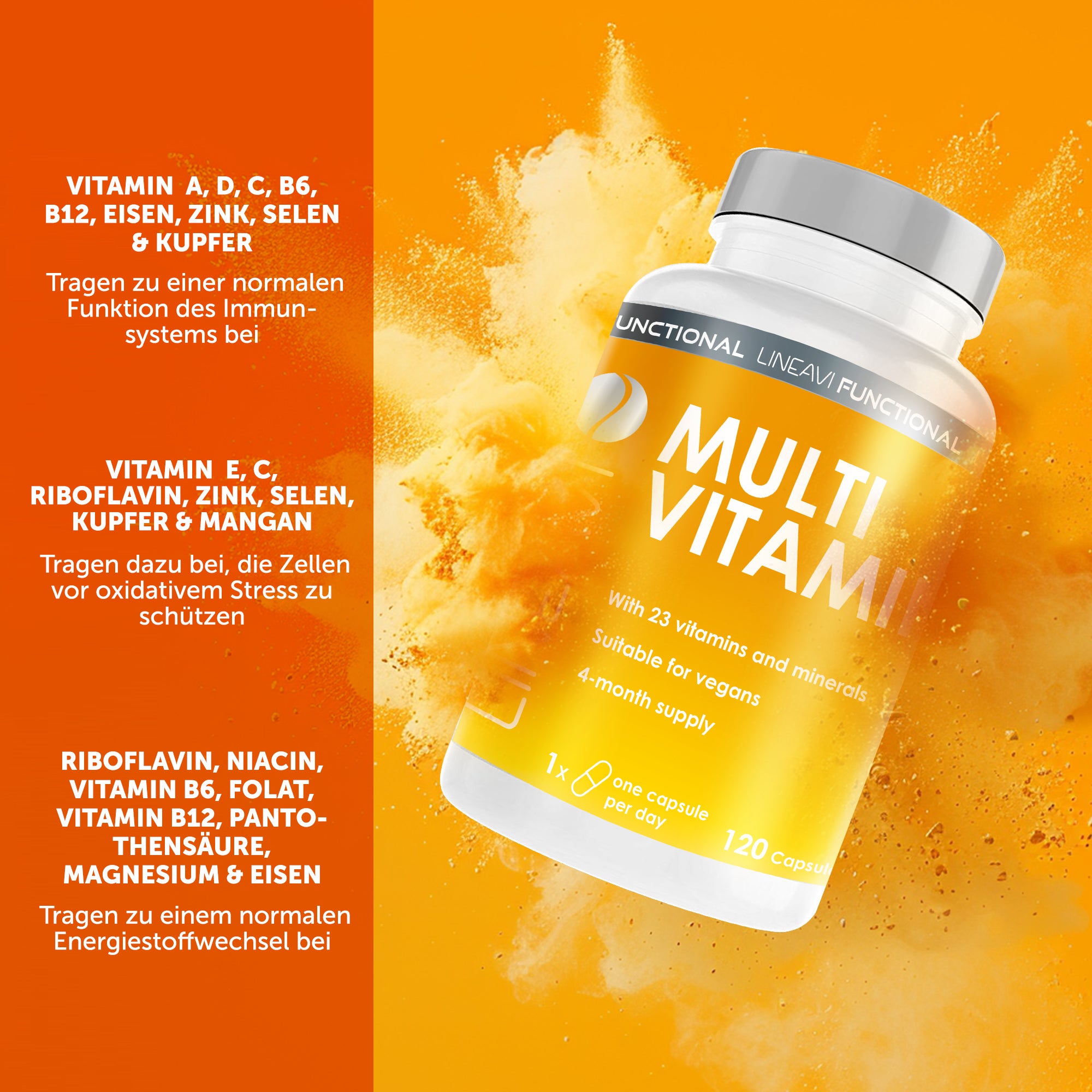Multivitamin Doppelpack (2x120 Kapseln)
