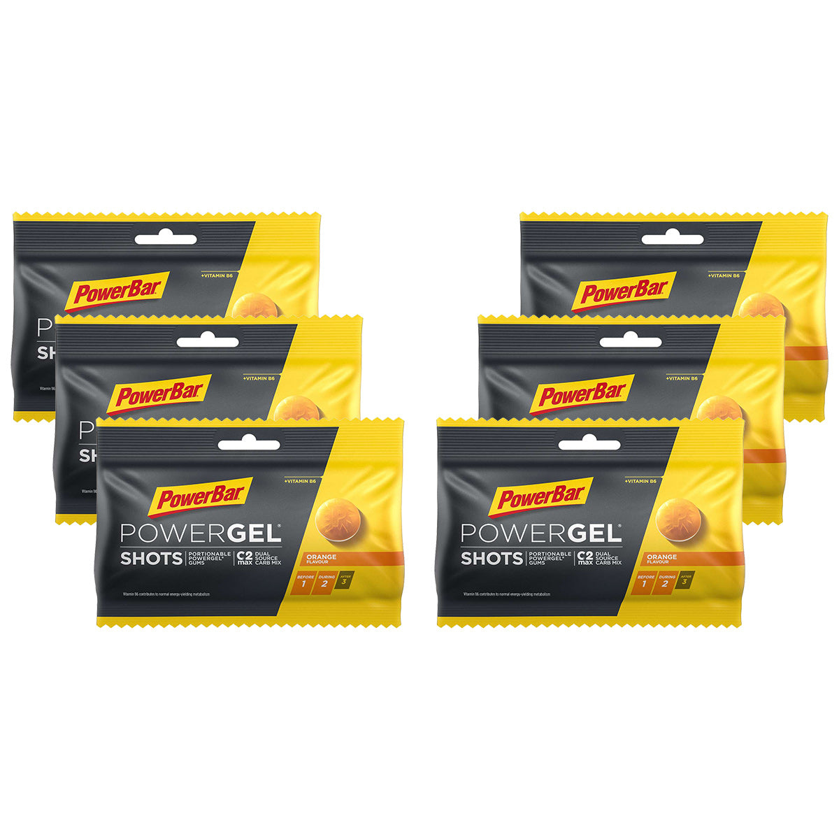 6 x Powergel Shots (6x60g)