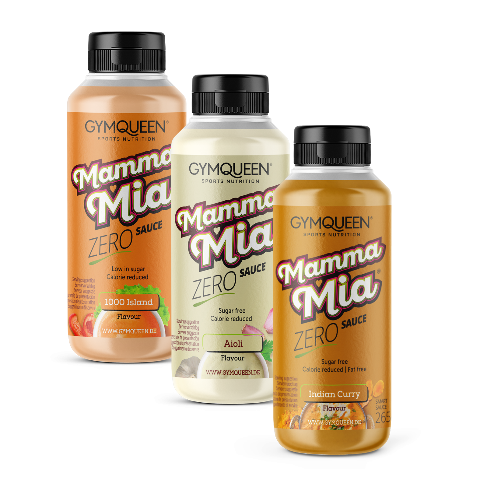 Mamma Mia Zero Saucen 3er Pack