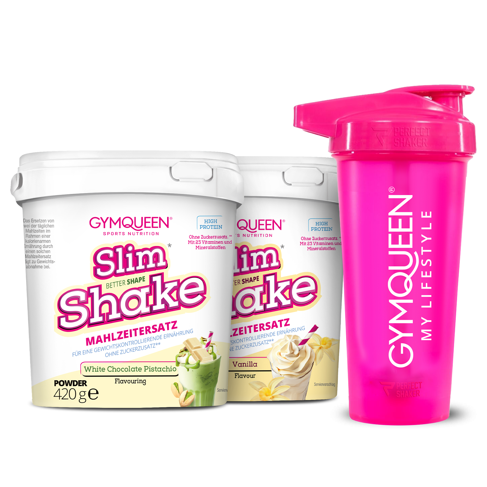 Slim Shake 2er Pack + Perfect Shaker