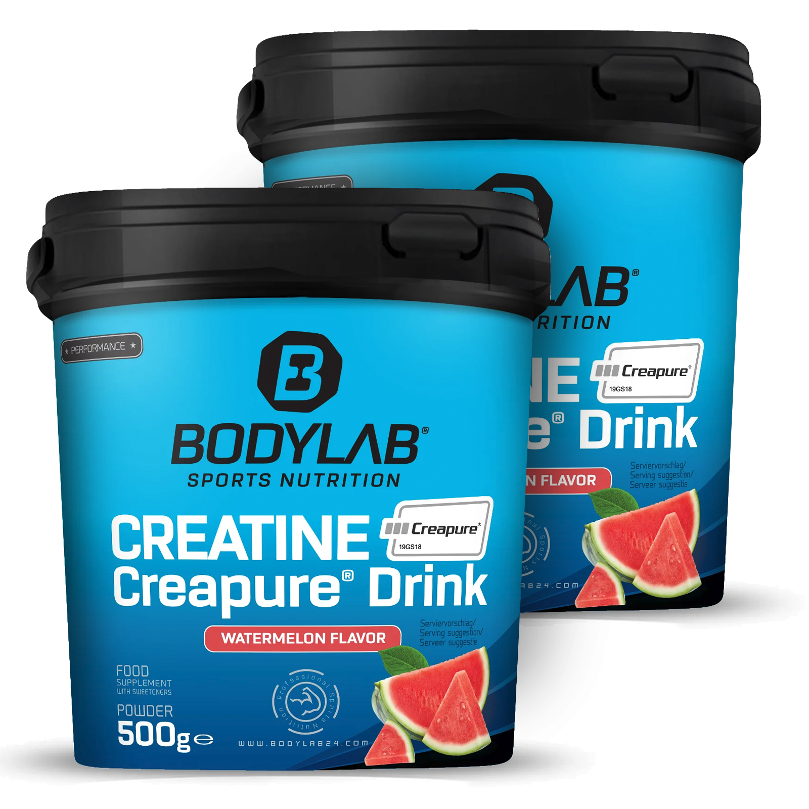 2 x Creatine Creapure® Drink (je 500g)