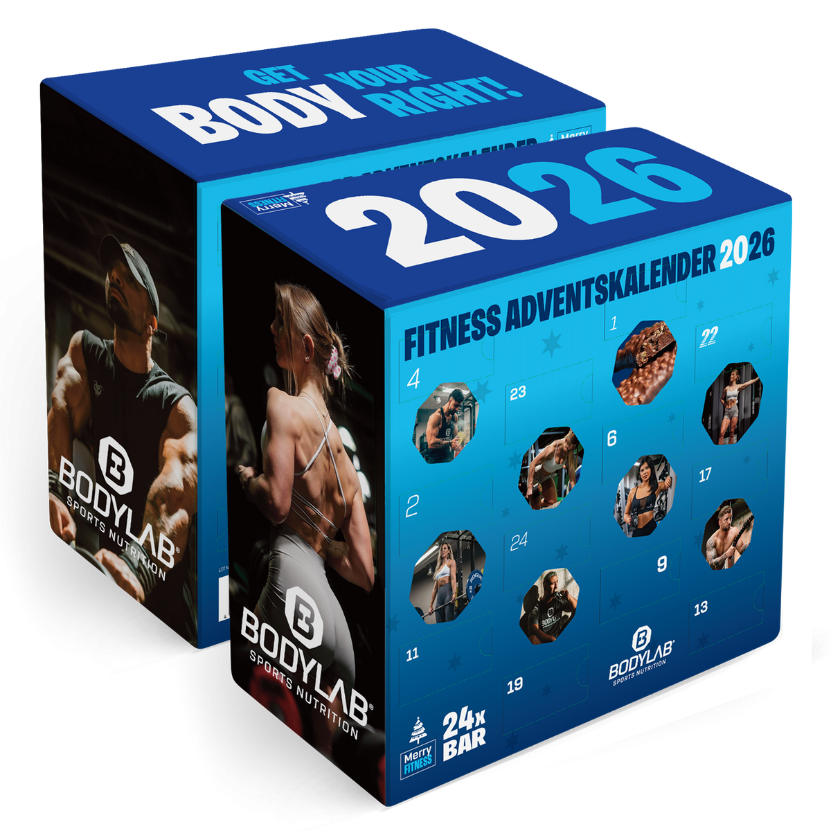 BODYLAB Riegel Adventskalender