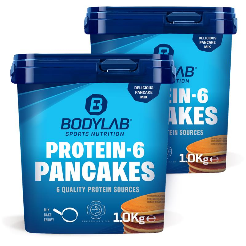 2 x 1000g Protein-6 Pancake Powder