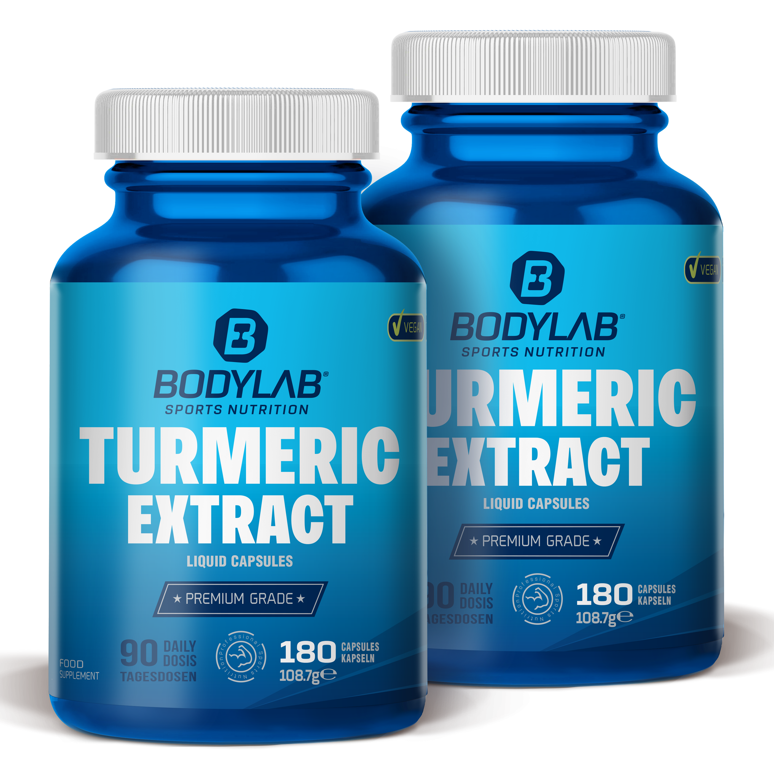 2 x Turmeric Extract (je 180 Kapseln)