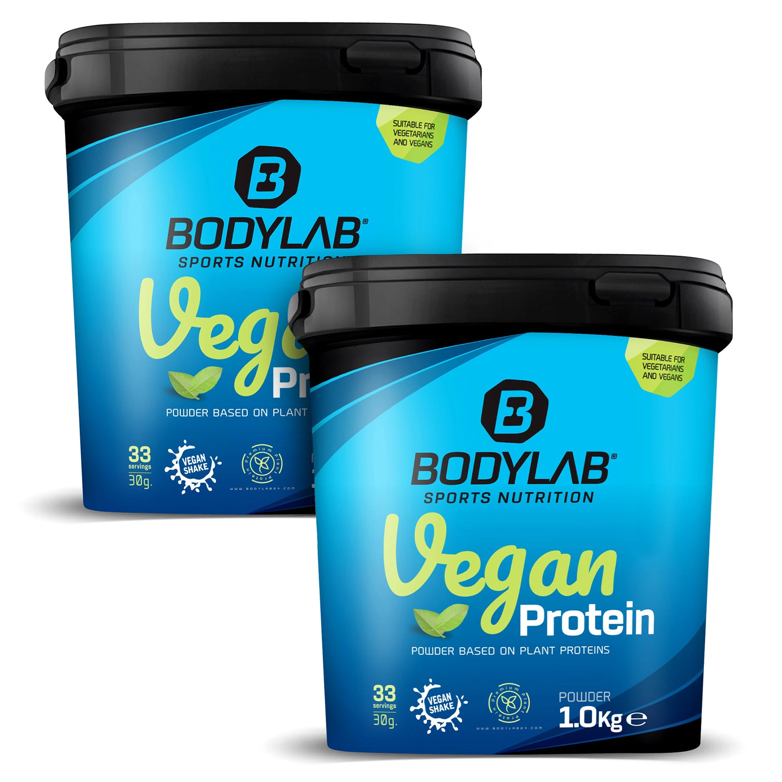 2 x Bodylab24 Vegan Protein (1000g)
