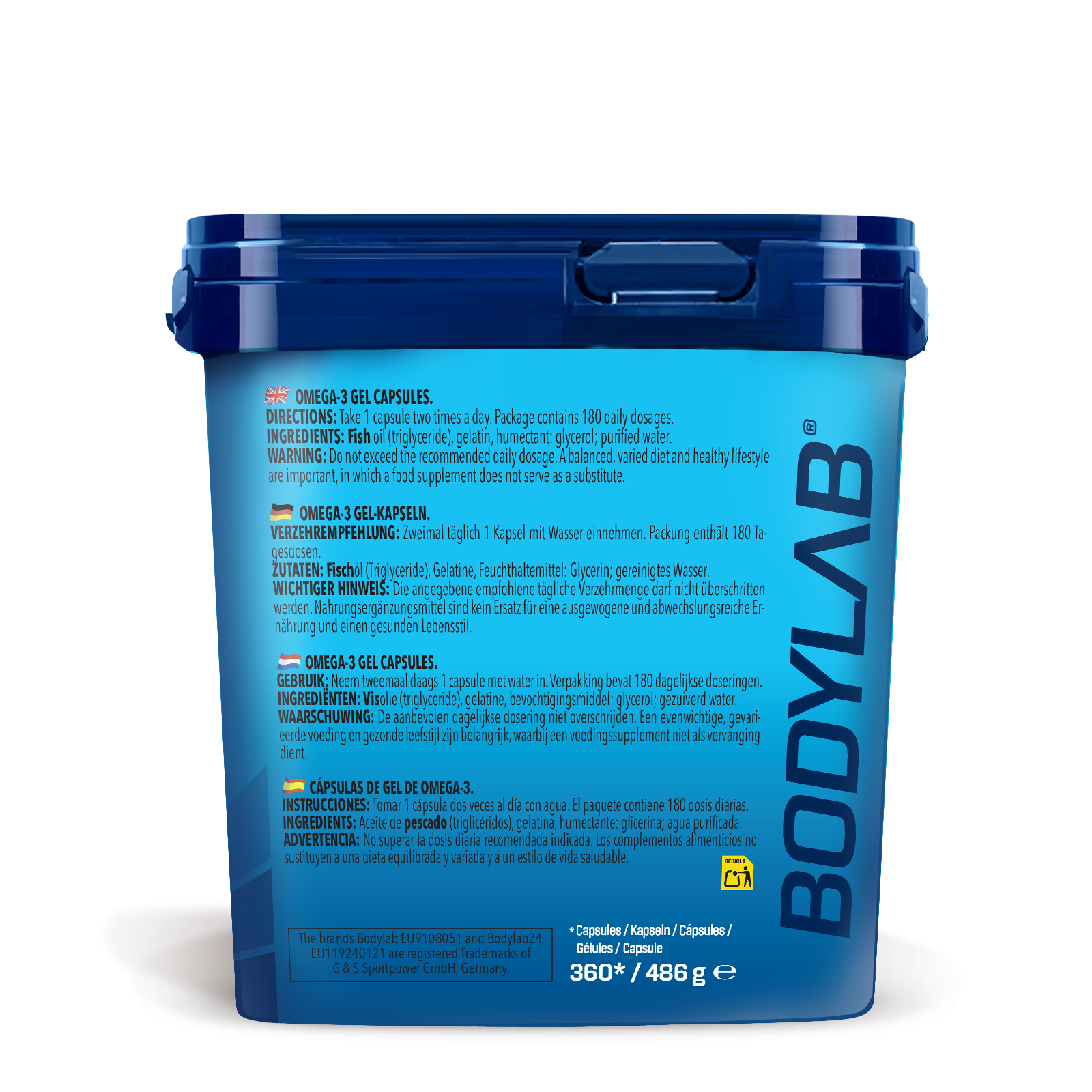 BIG PACK Omega-3 Extreme (360 Softgel Kapseln)