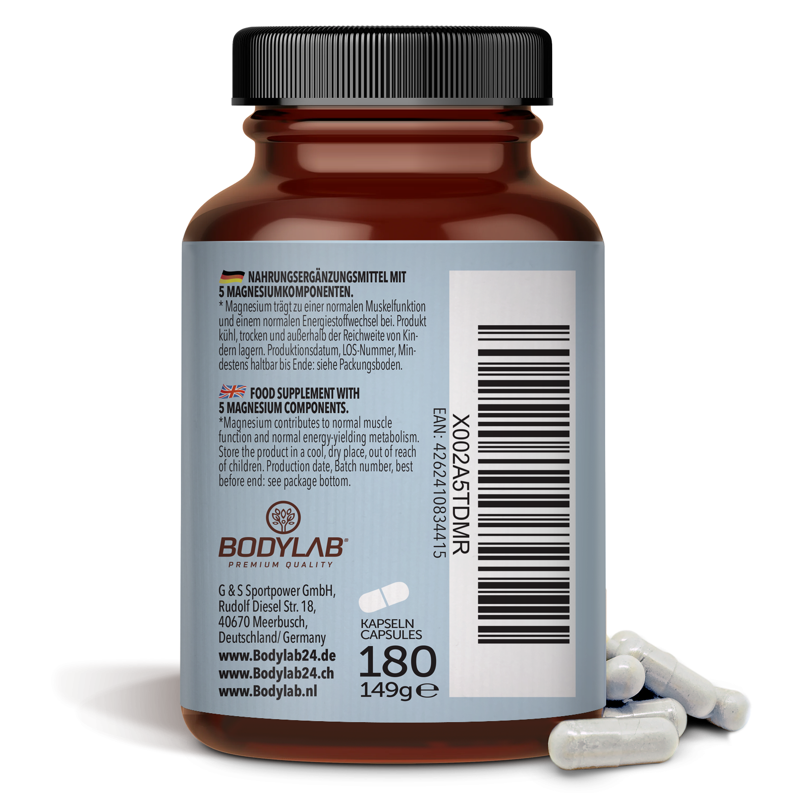 Magnesium Komplex (180 Kapseln)