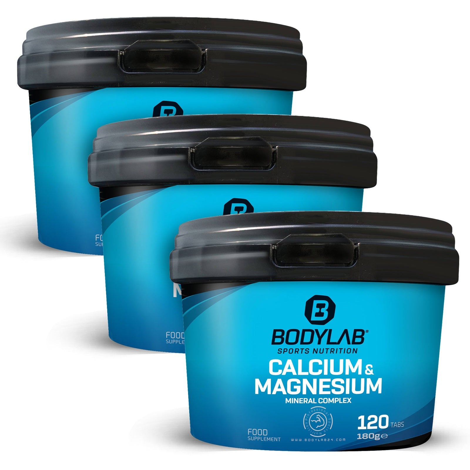 3 x Calcium & Magnesium Complex (120 Tabletten)