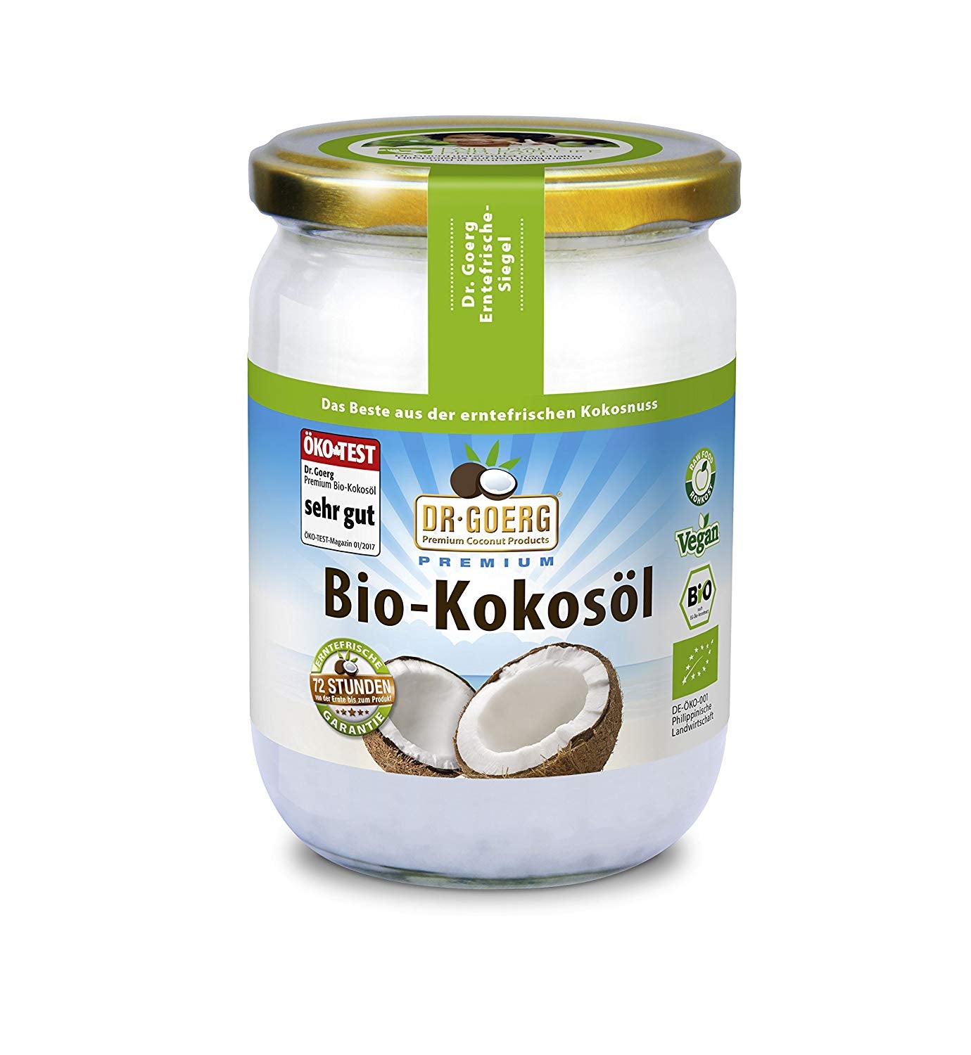 Bio-Kokosöl (500ml)