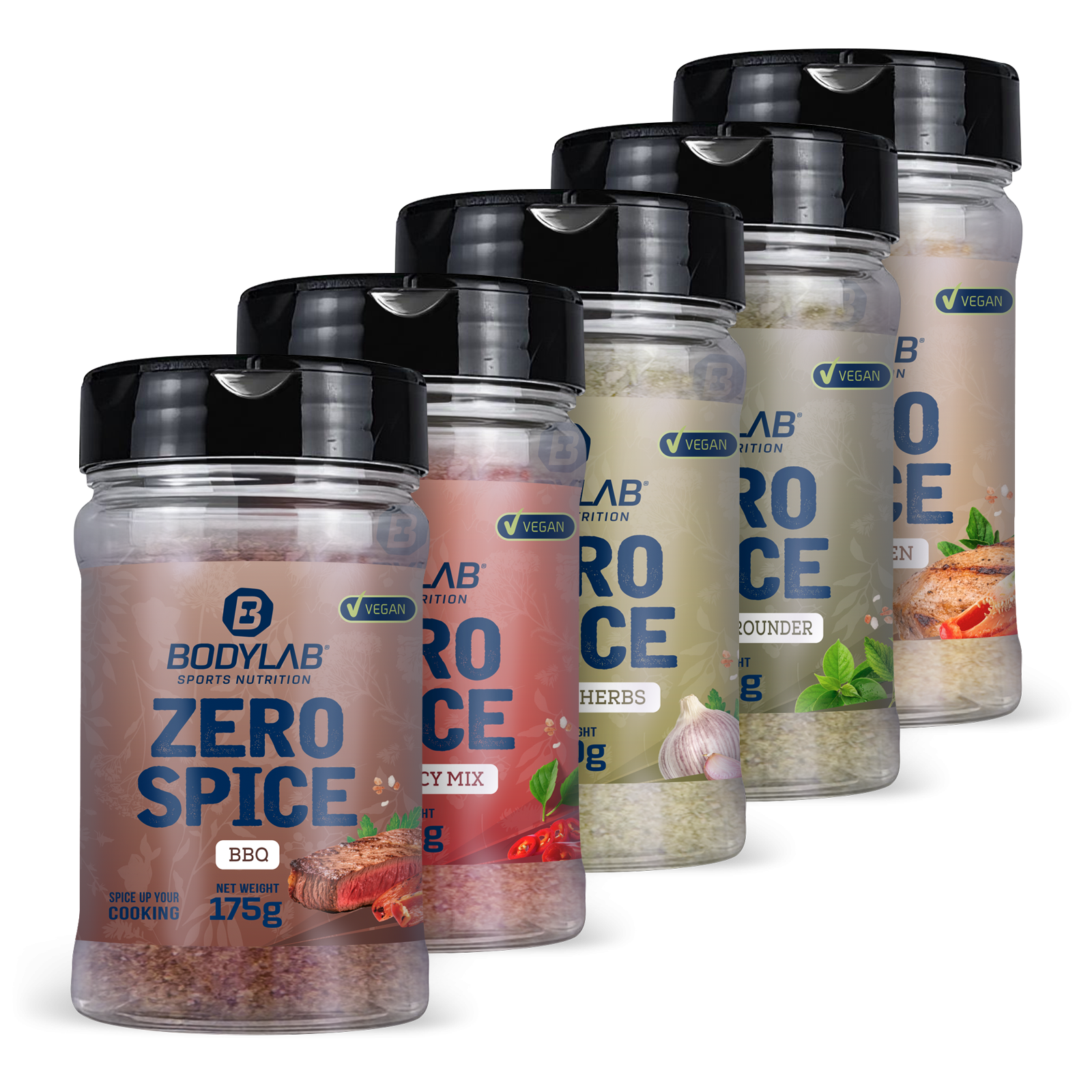 5 x ZERO Spice (je 110 - 190 g)