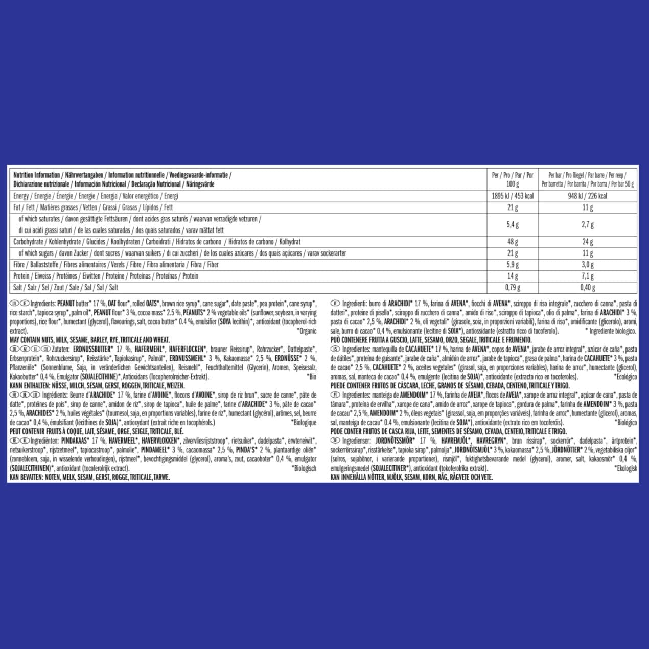 #Geschmack_Chocolate Chip & Peanut Butter