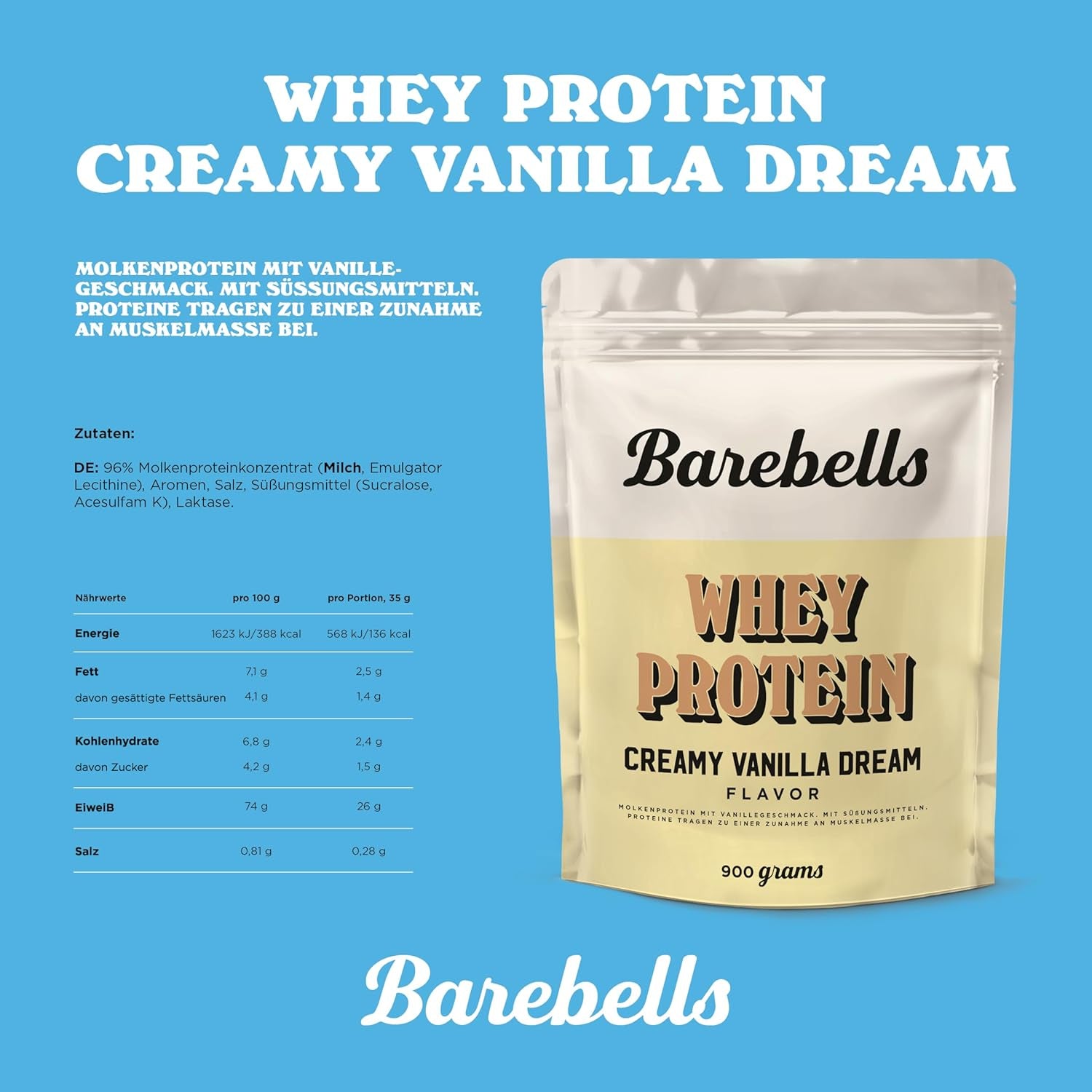 #Geschmack_Creamy Vanilla Dream