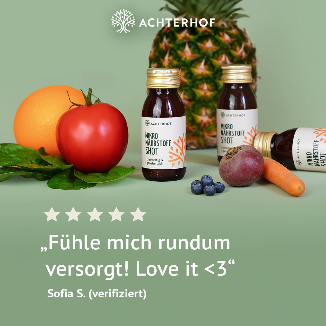 Monatskur Mikronährstoff Shot