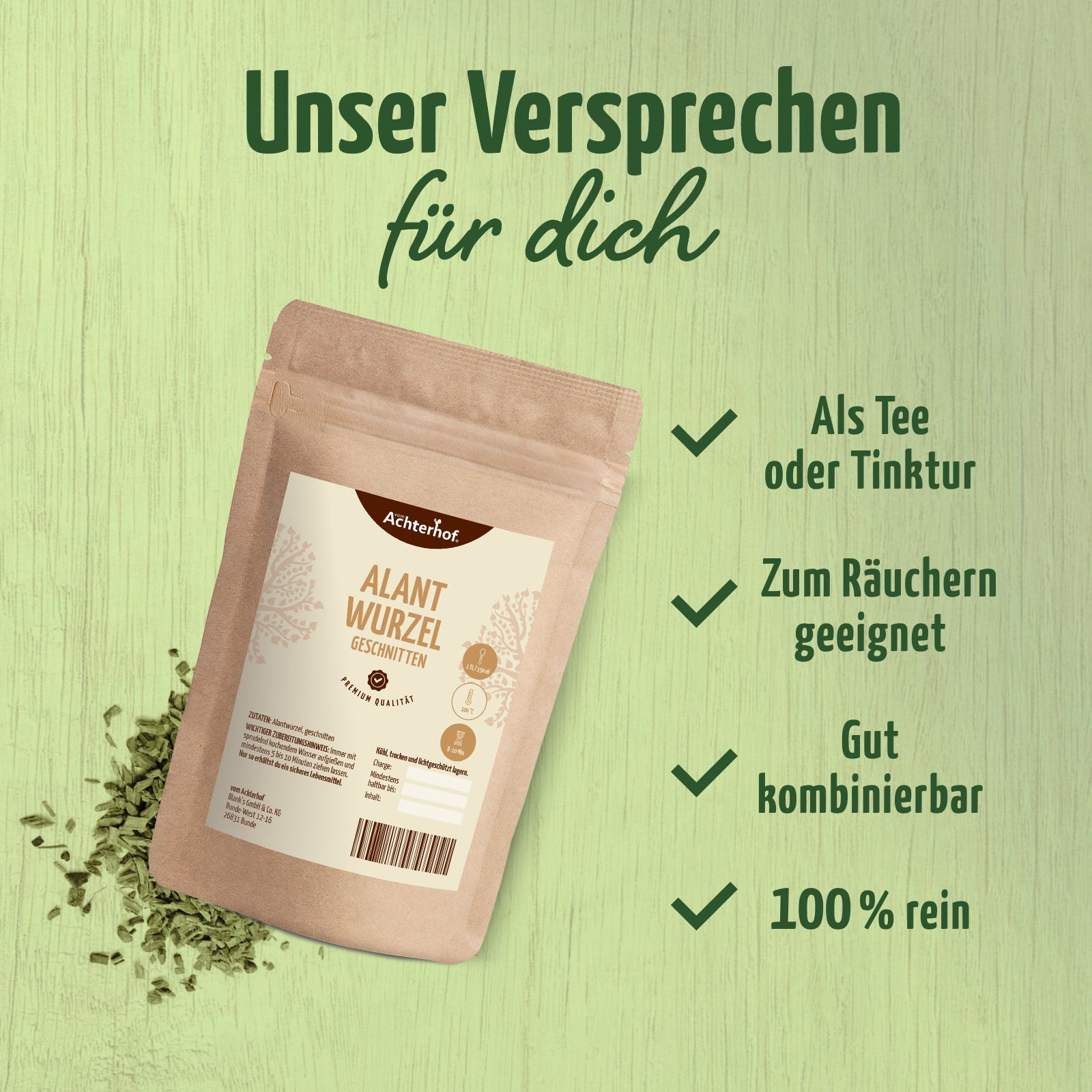 Alantwurzel geschnitten (500g)