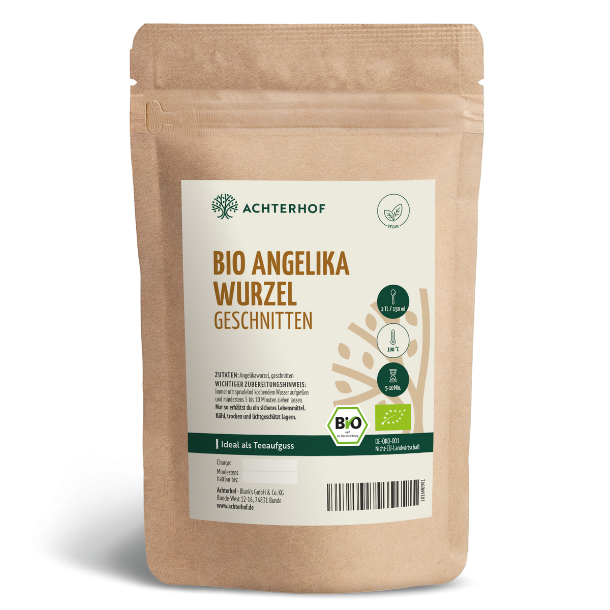 Angelikawurzel geschnitten Bio (250g)
