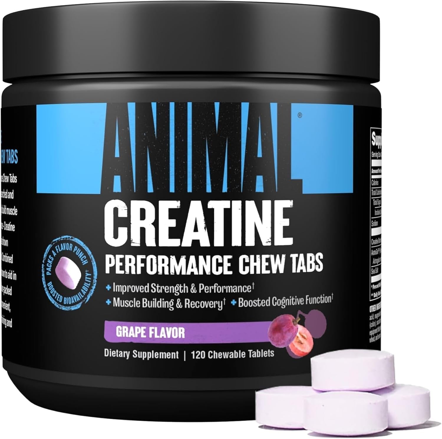 Animal Creatine Chews (120 Kautabletten)