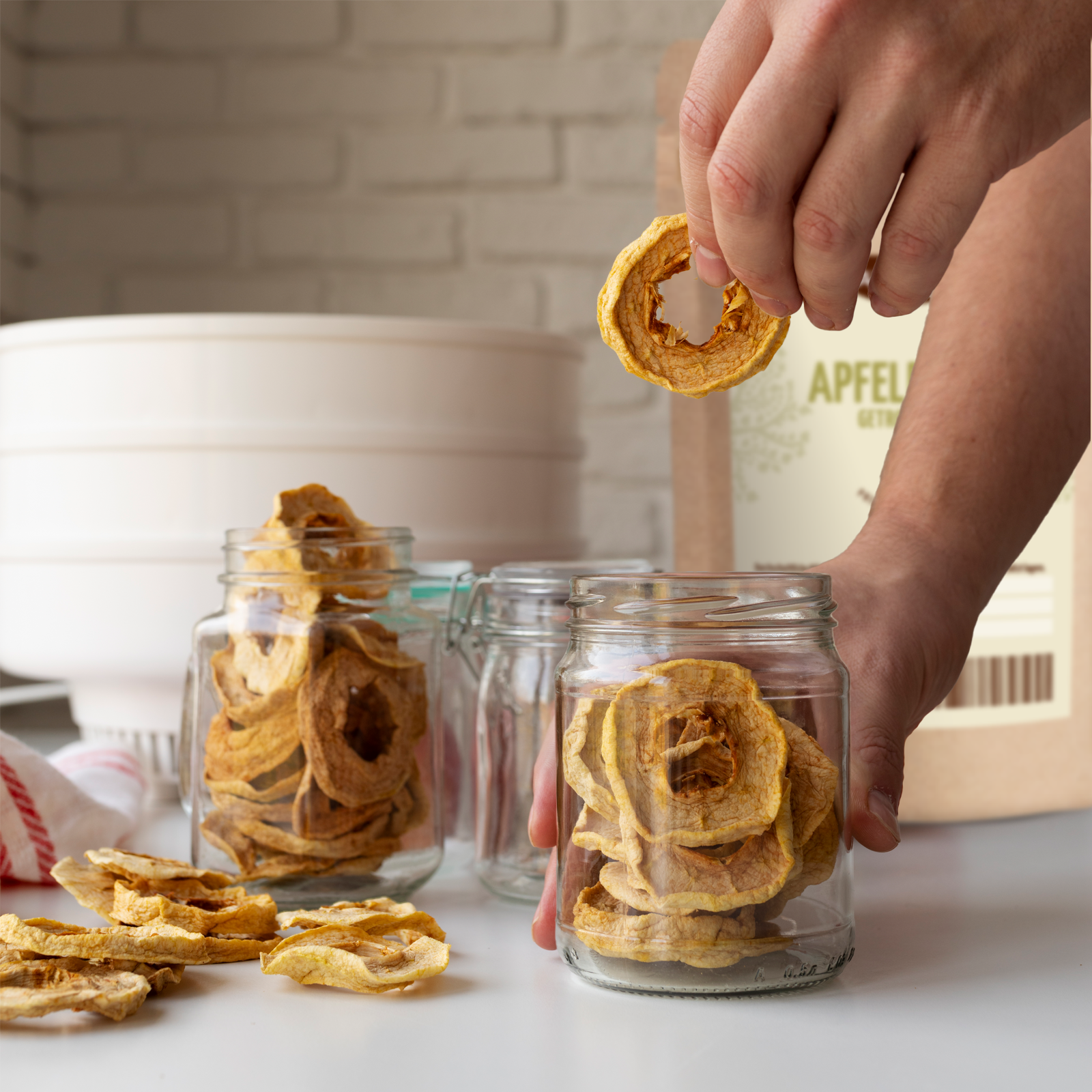 Apfelringe getrocknet (500g)