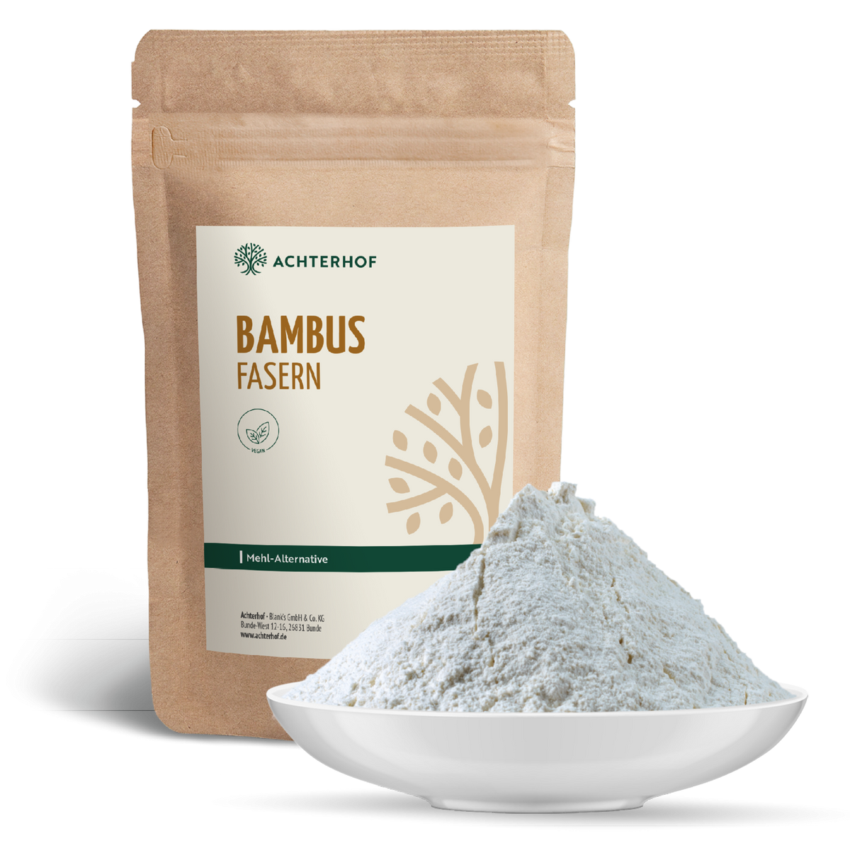 Bambusfasern gemahlen (500g)