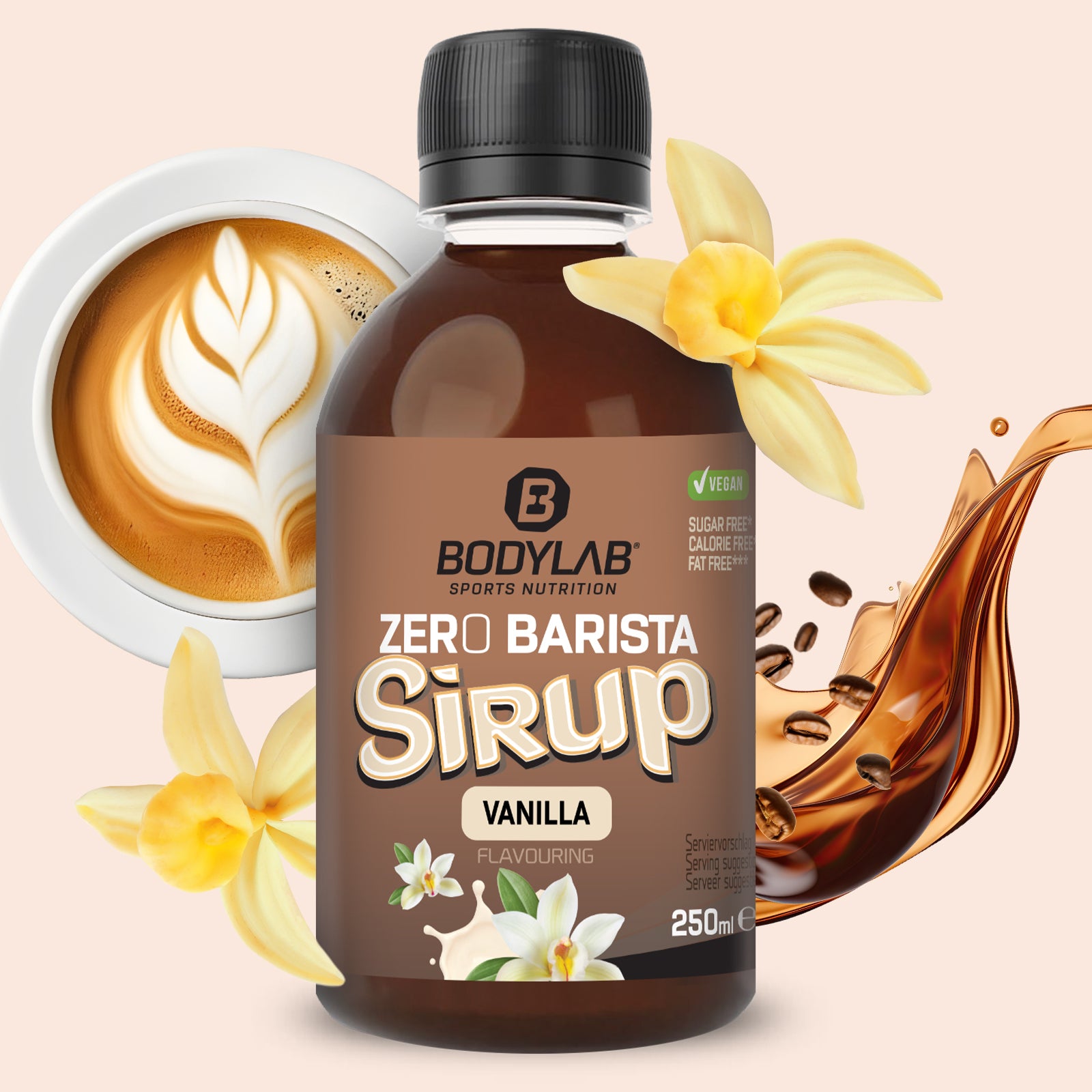 2 x Zero Barista Sirup (250ml)