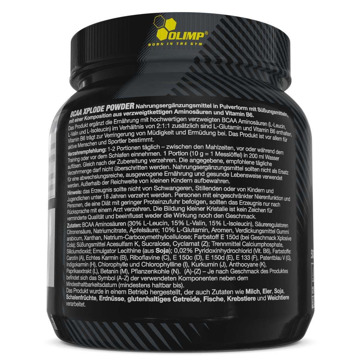 BCAA Xplode Powder (500g) Orange