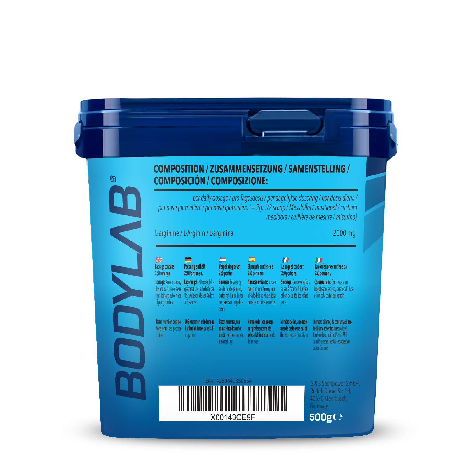 2 x Arginine Powder (je 500g)