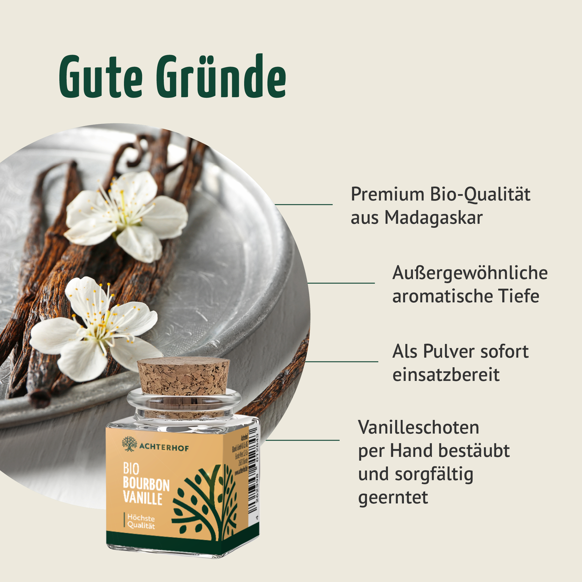 Bio Bourbon Vanille (15g)