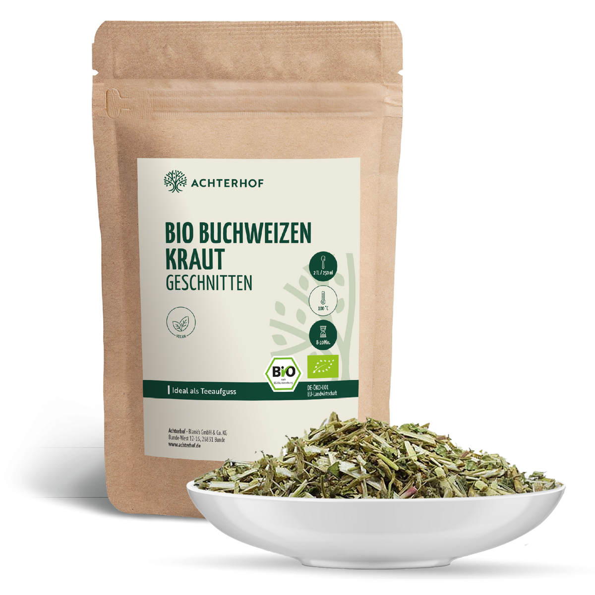 Buchweizenkraut geschnitten Bio (500g)