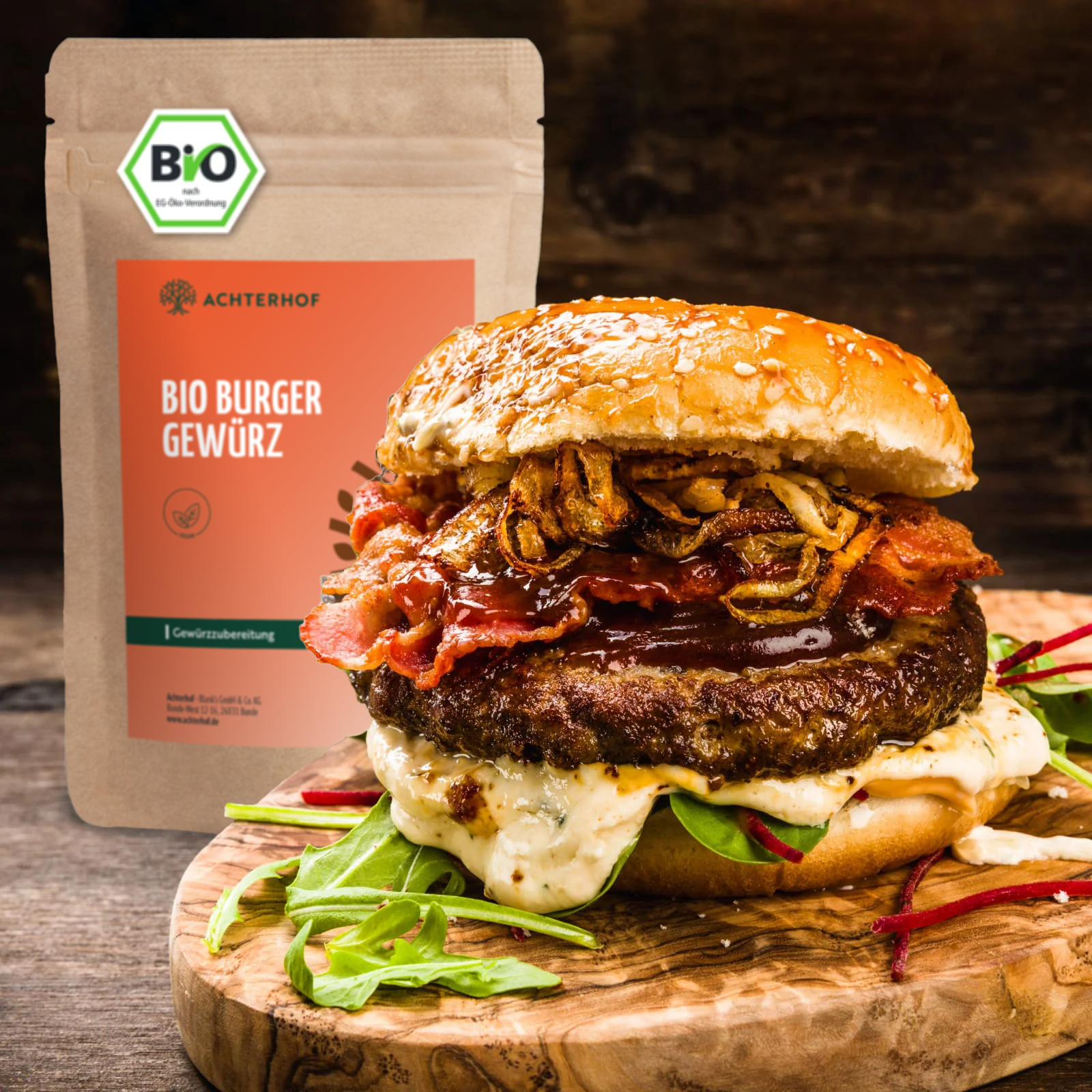 Burger Gewürzzubereitung Bio (100g)