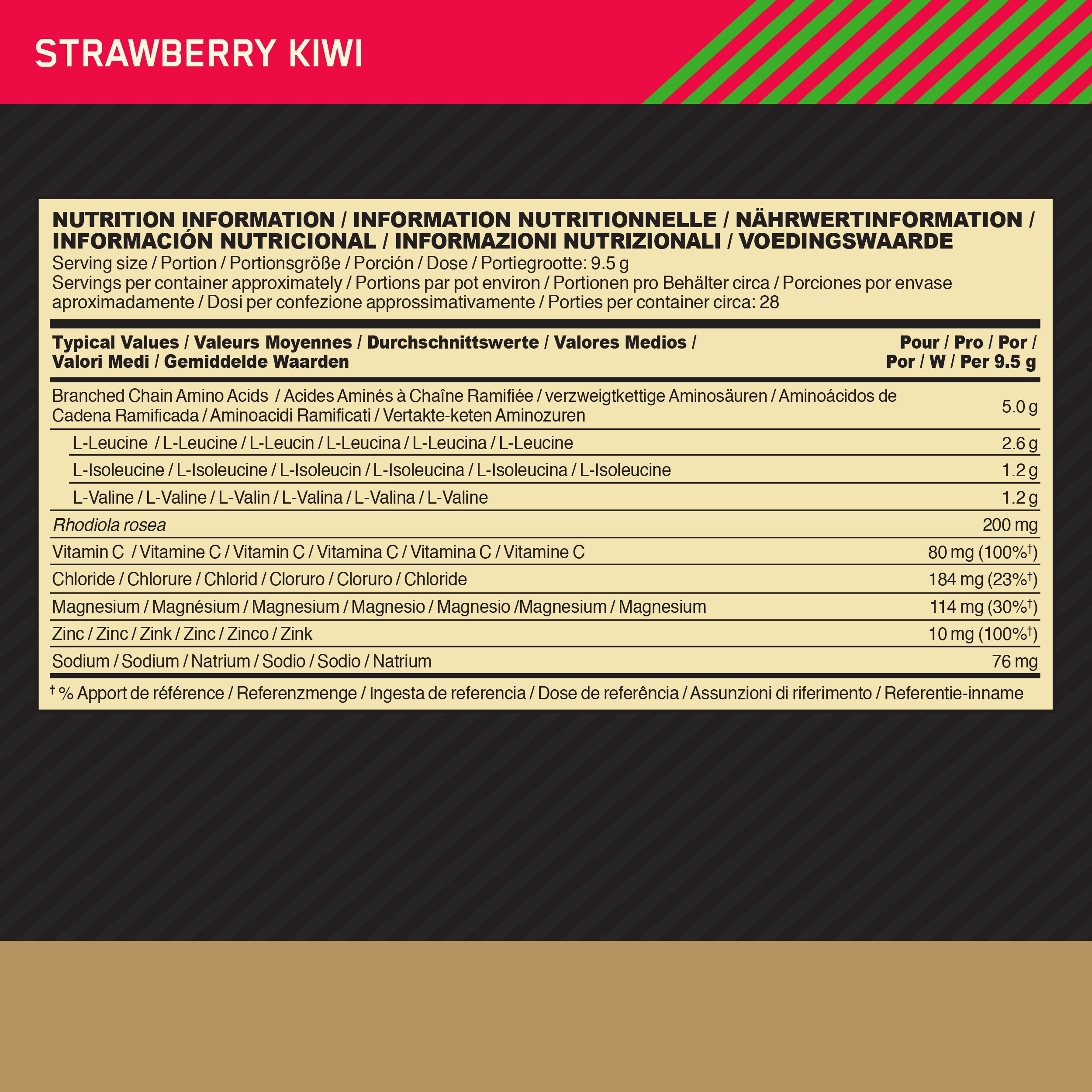 Gold Standard BCAA Train&Sustain (266g)