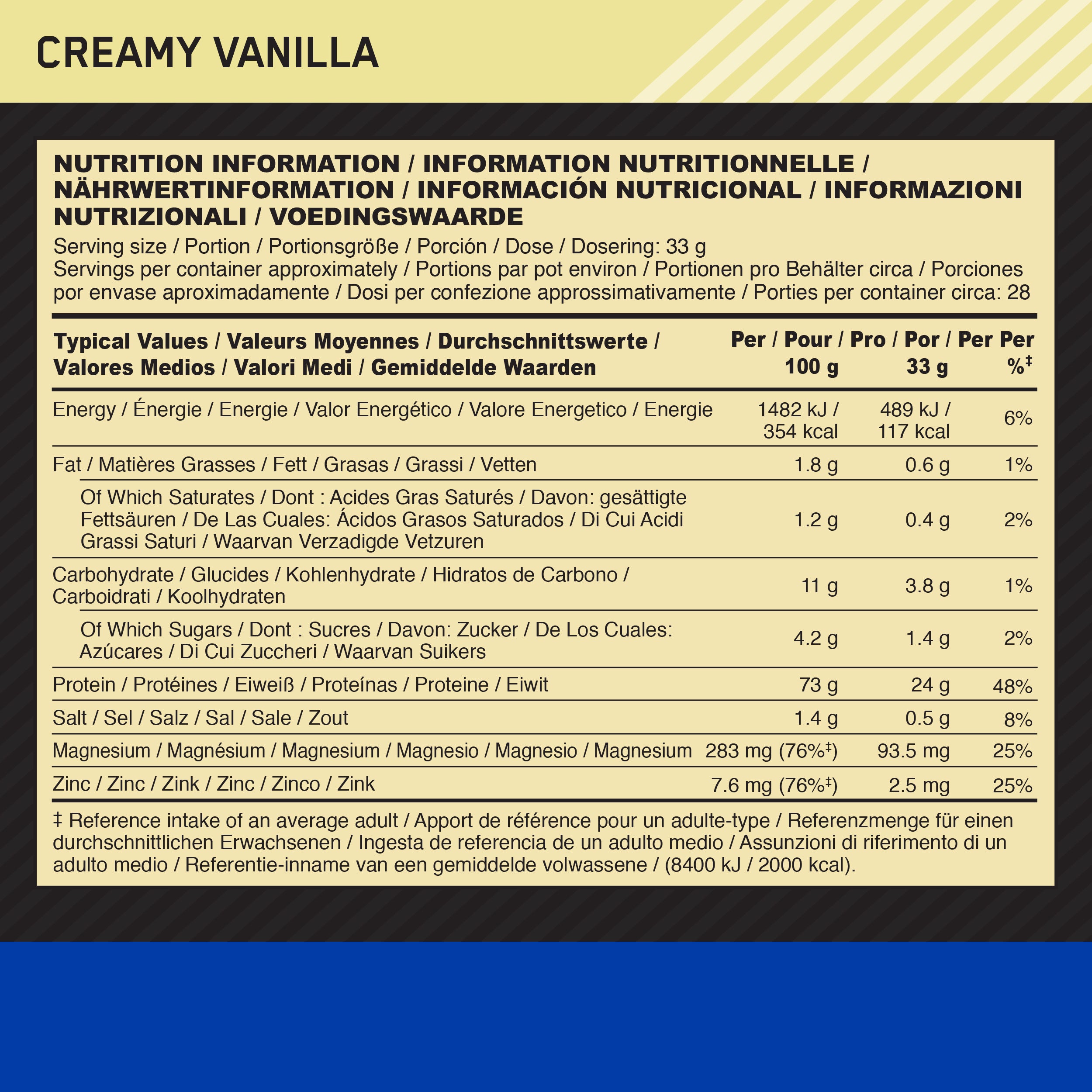 100% Casein (924g)