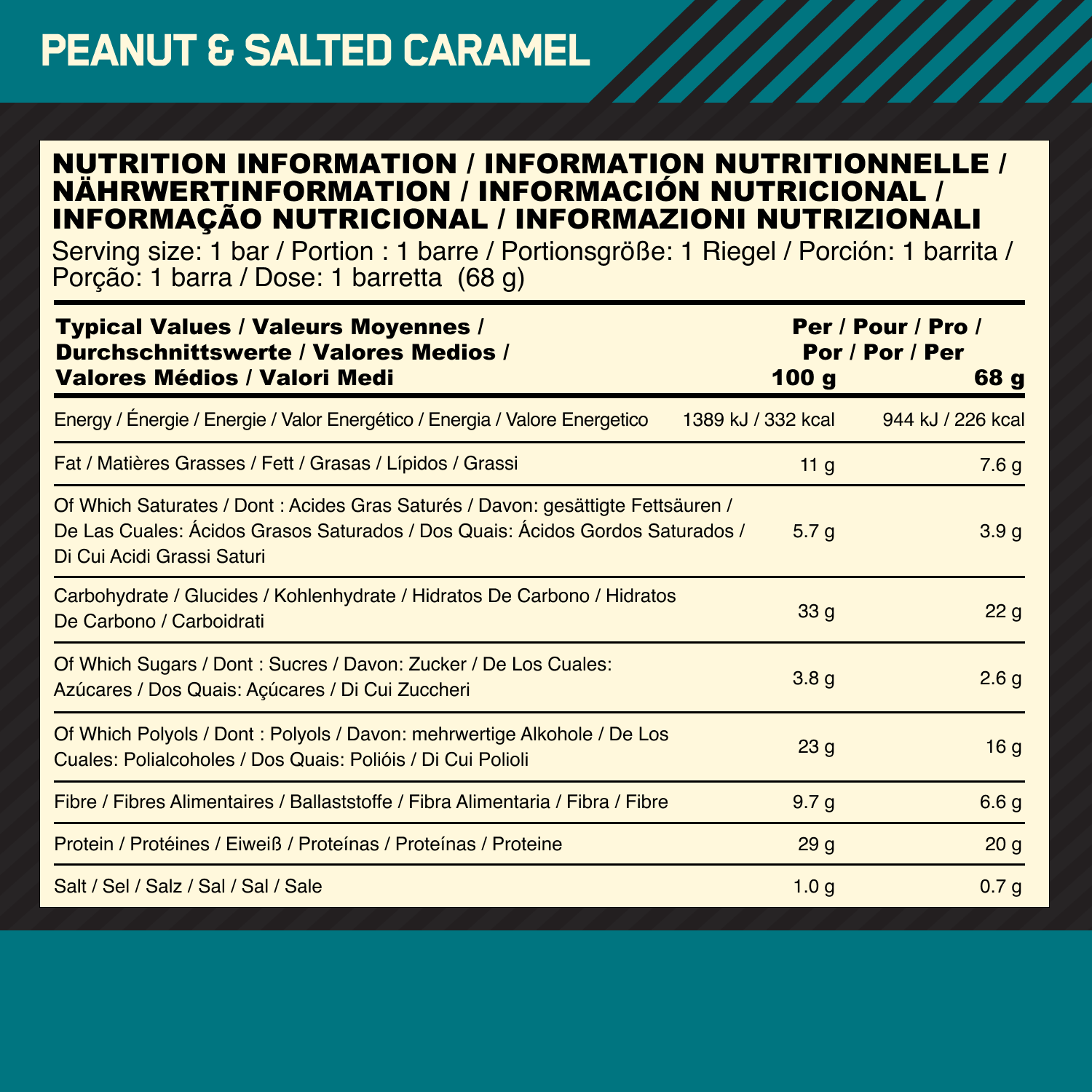 #Geschmack_Peanut & Salted Caramel