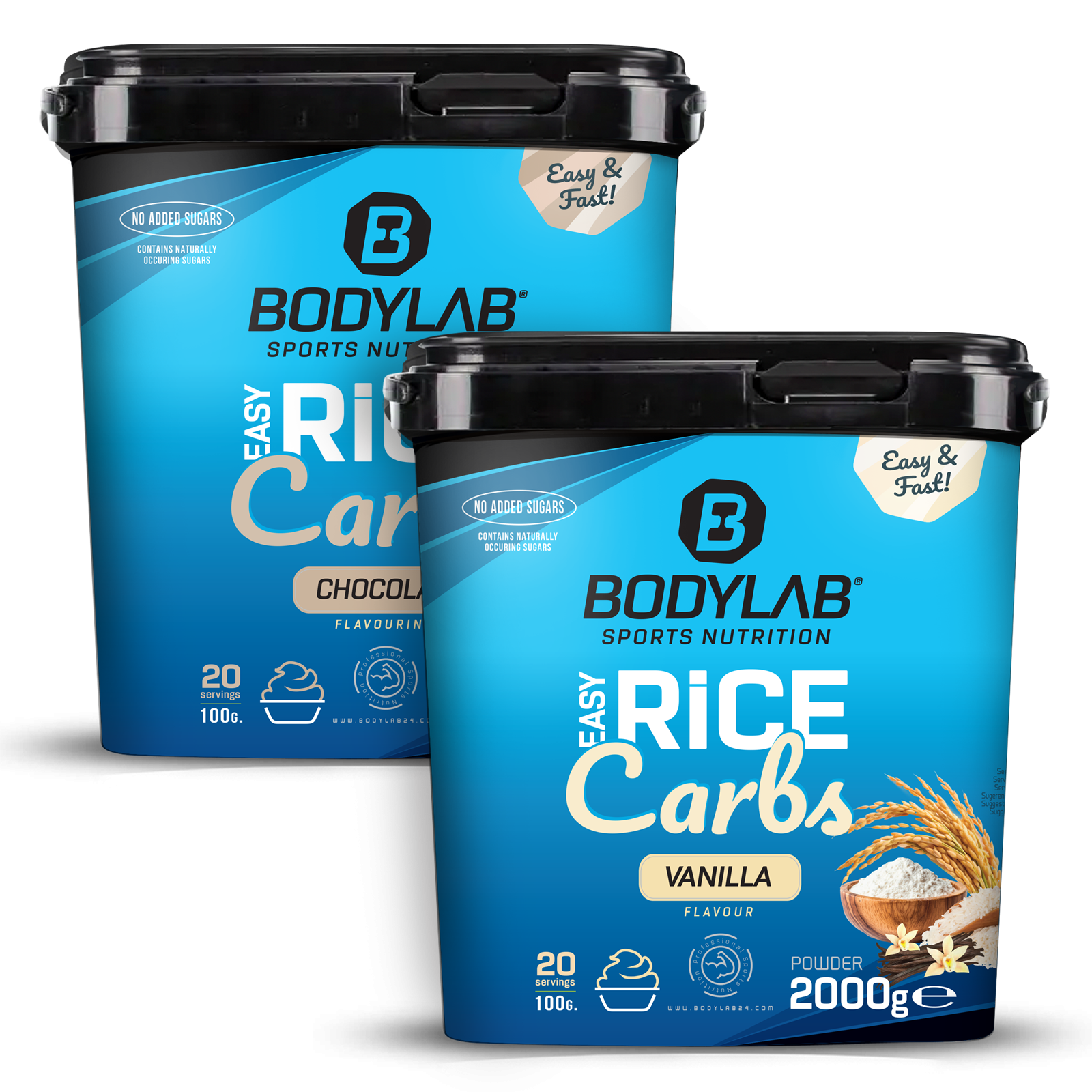 2 x Easy Rice Carbs (je 2000g)