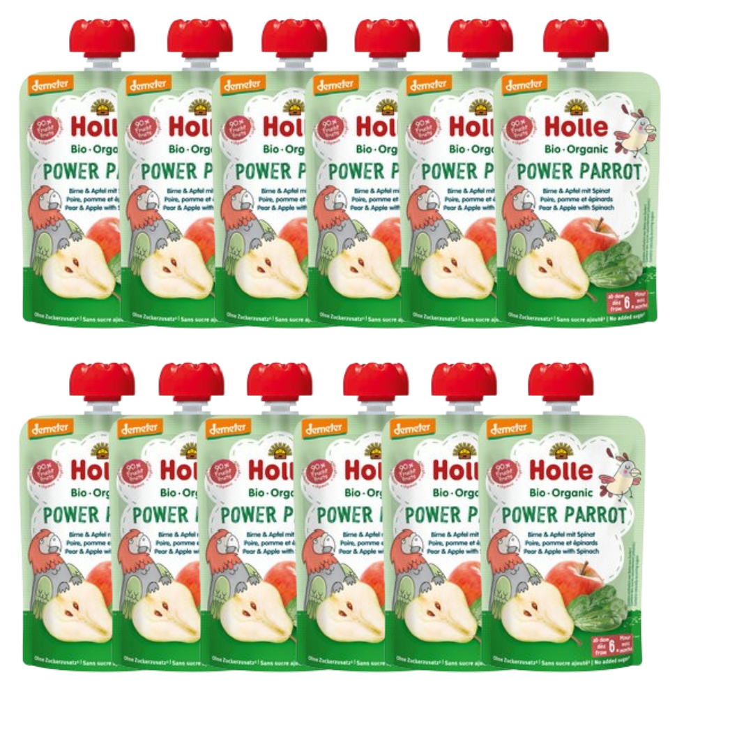 #Geschmack_Birne & Apfel mit Spinat