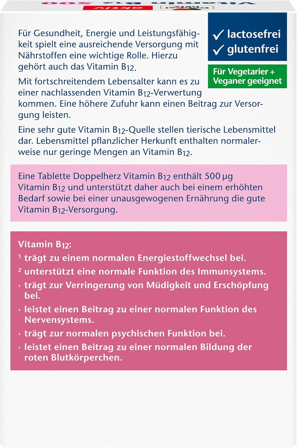 Vitamin B12 (120 Tabletten)