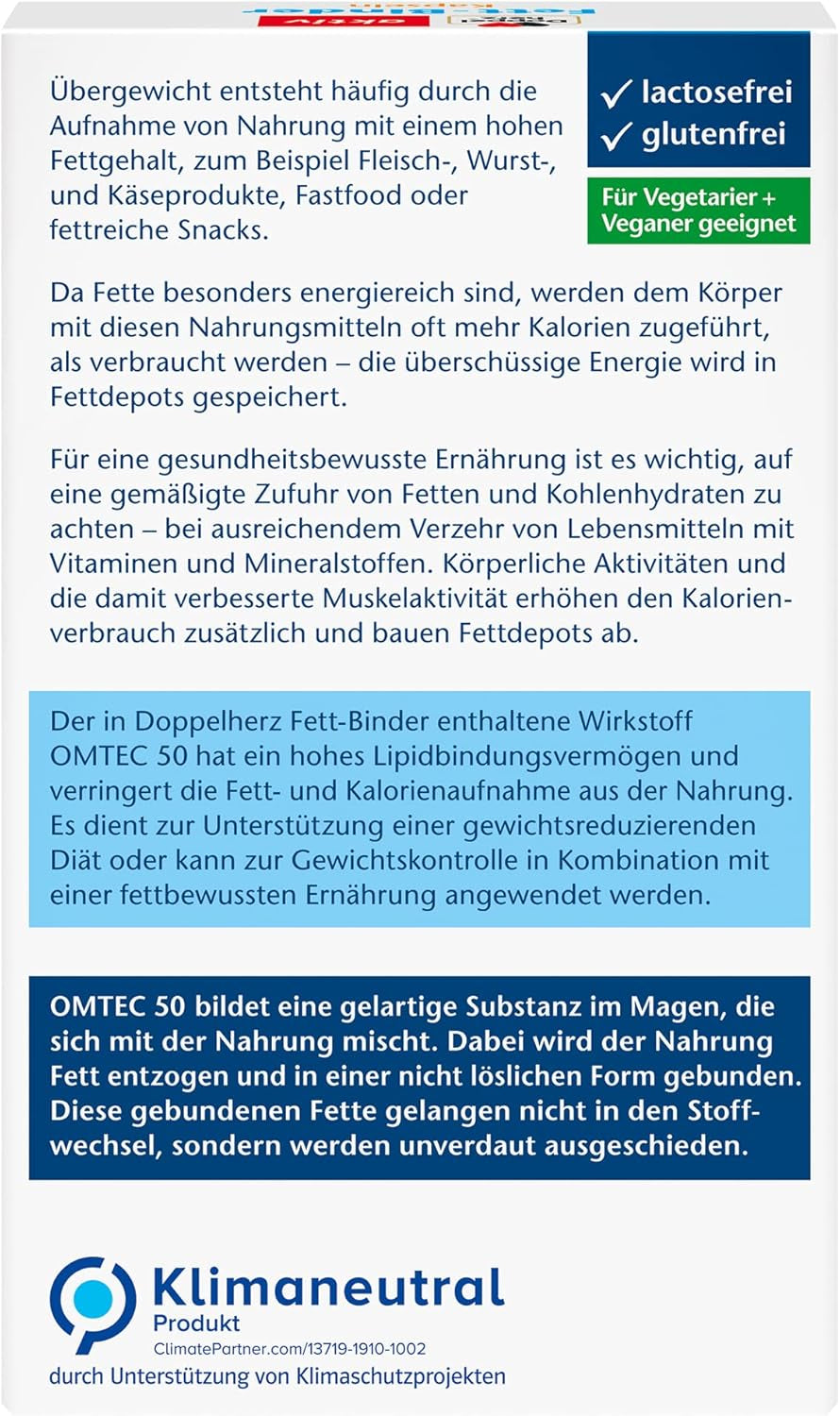 Fett-Binder vegan (40 Kapseln)