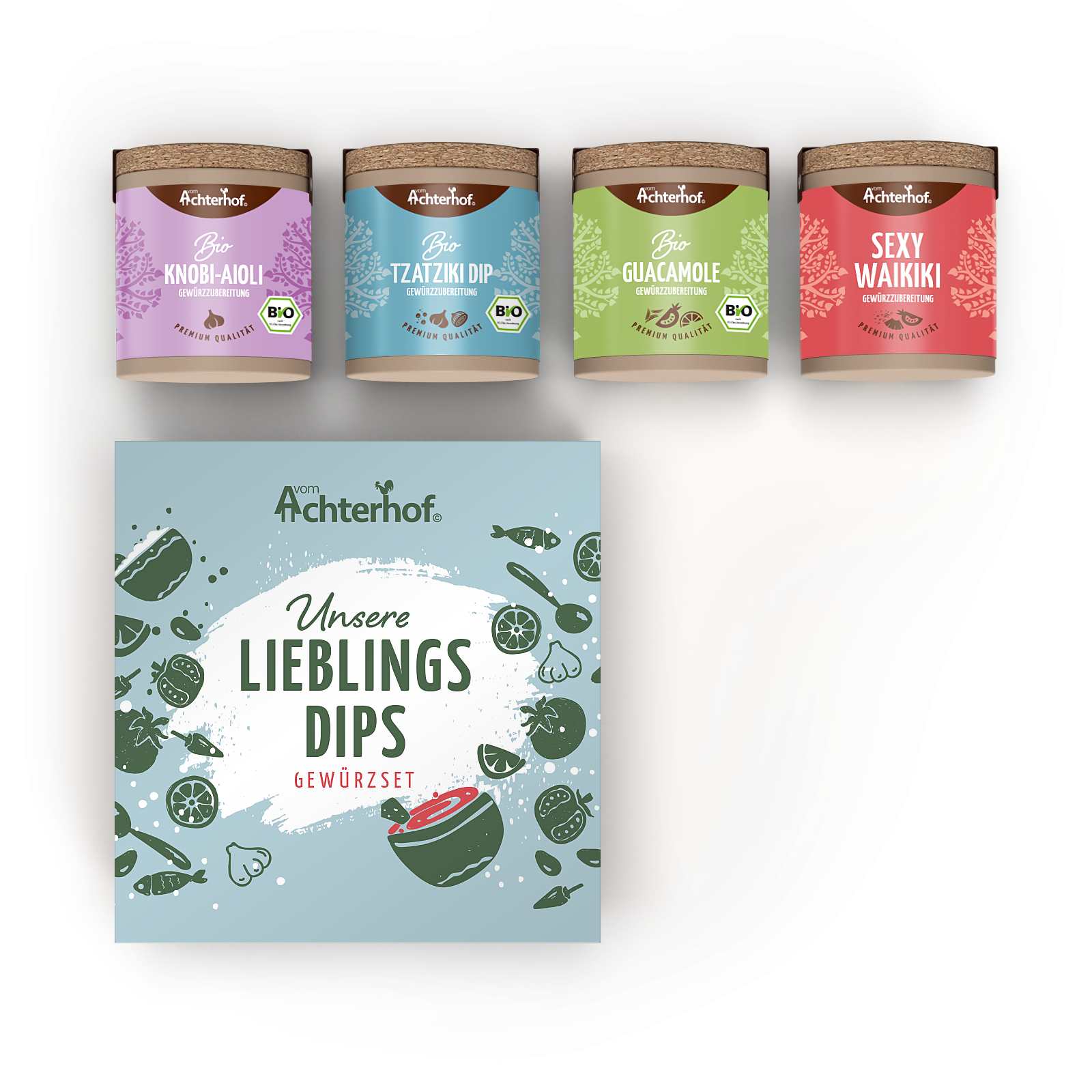 Unsere Lieblings Dips Gewürzset