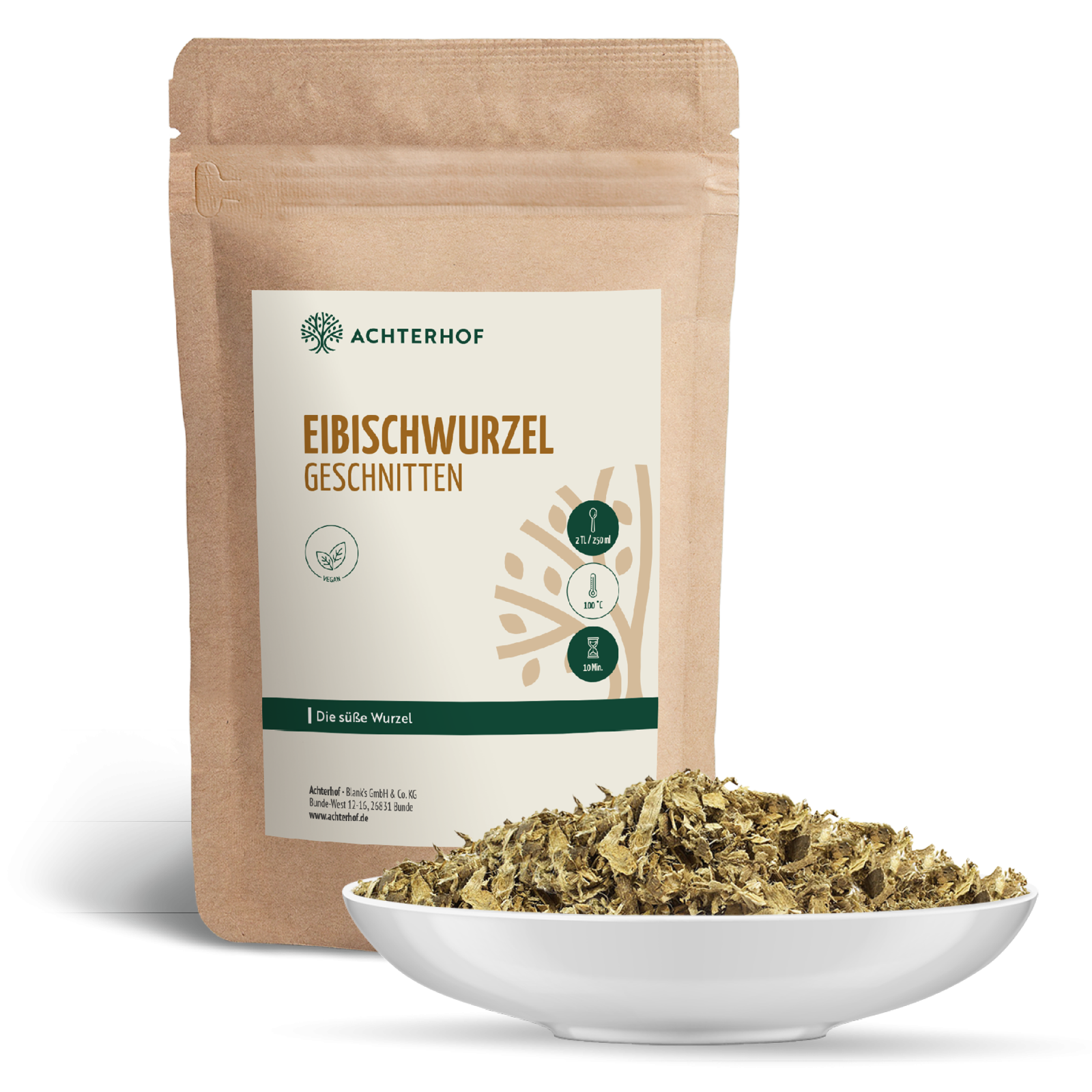 Eibischwurzel geschnitten (250g)