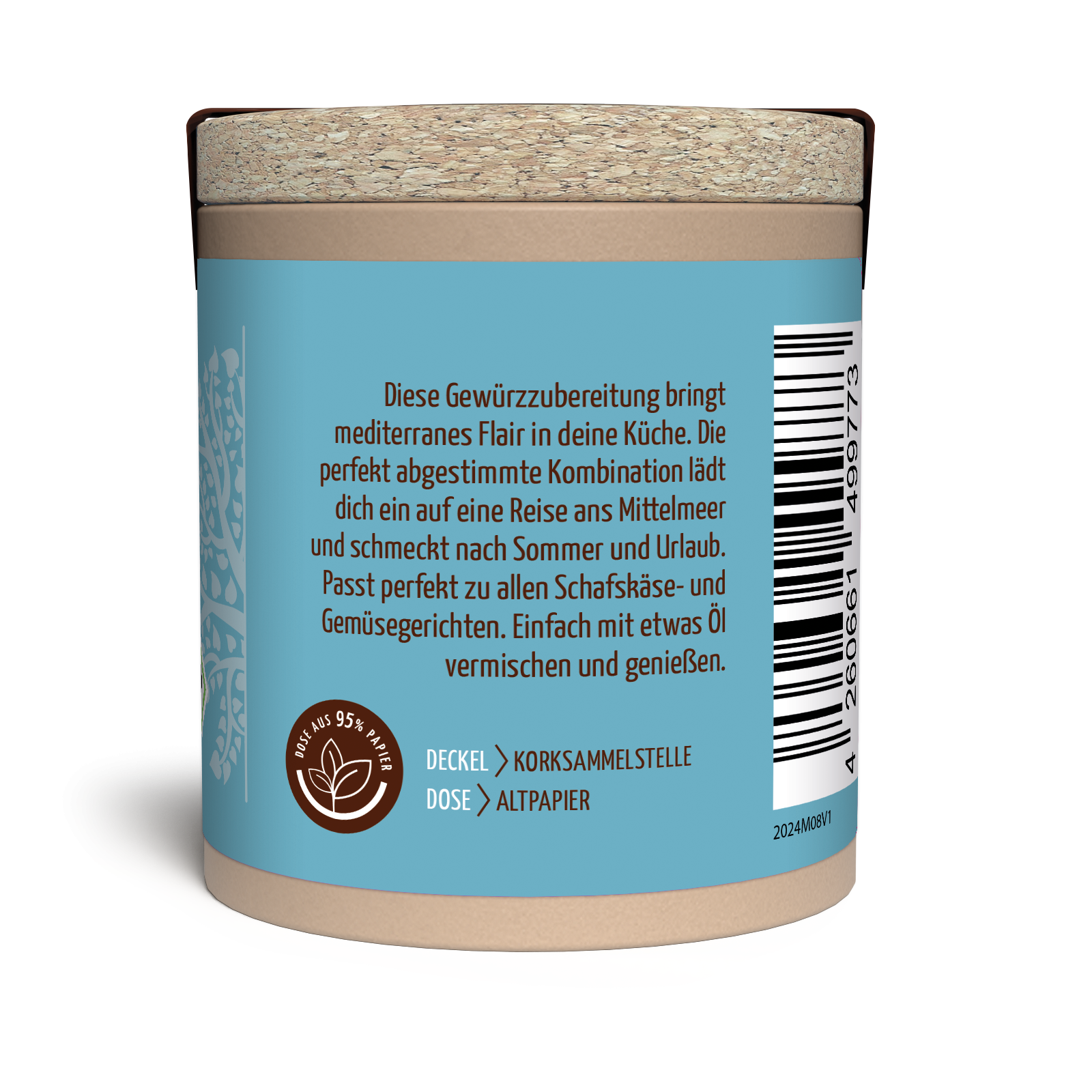 Feta Verfeinerer Gewürzzubereitung Bio (50g)