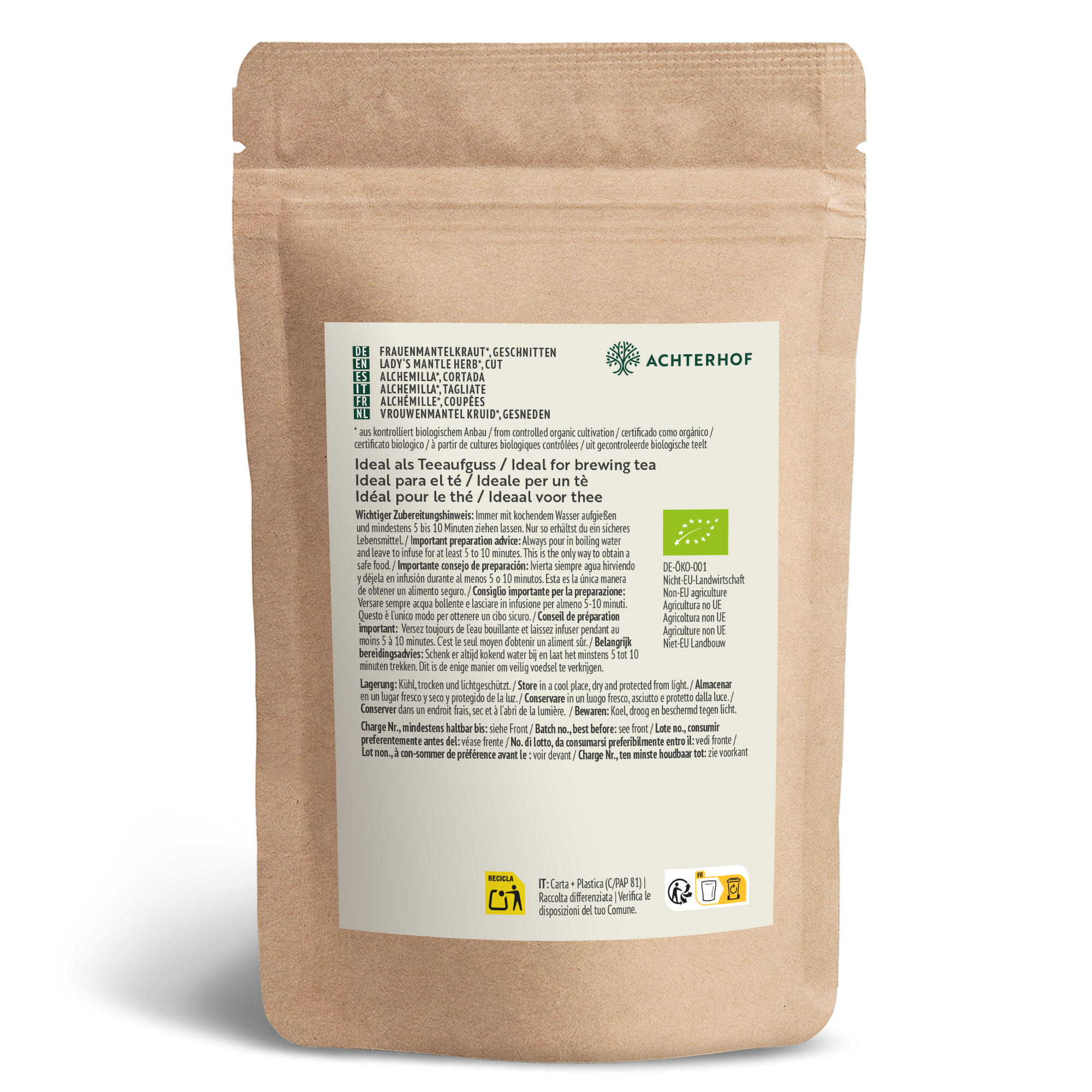 Bio Frauenmantelkraut geschnitten (100g)