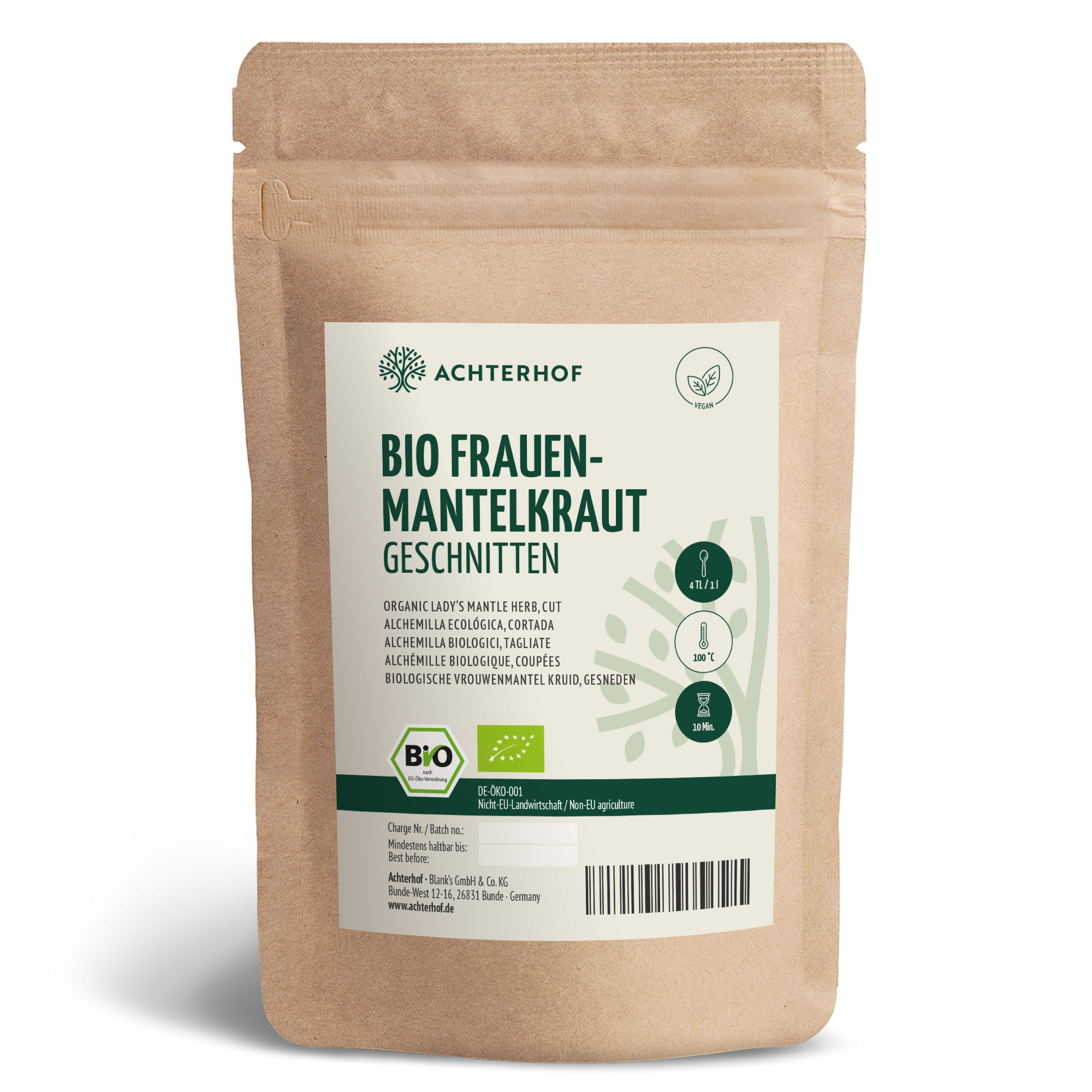 Bio Frauenmantelkraut geschnitten (250g)